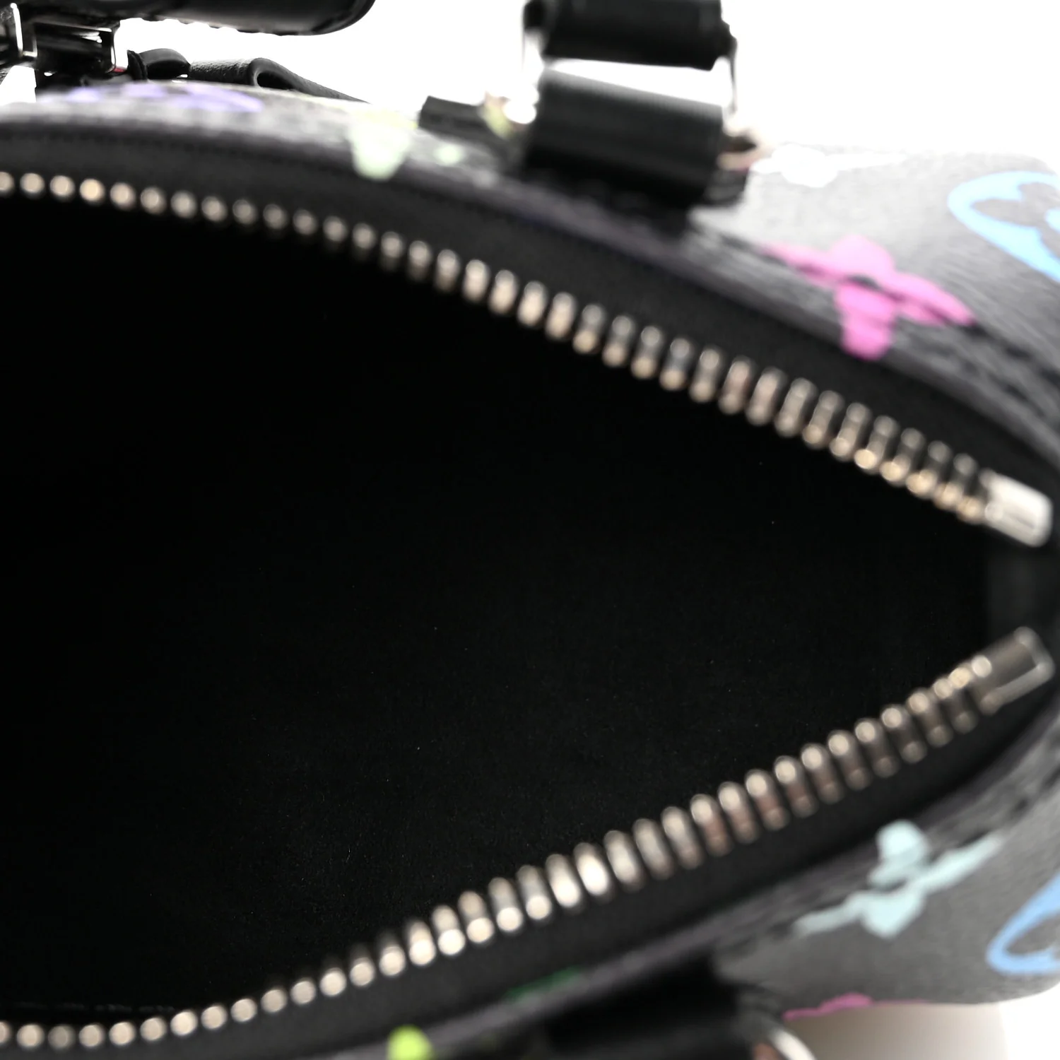 LV X TM Monogram Multicolor Nano Speedy Black