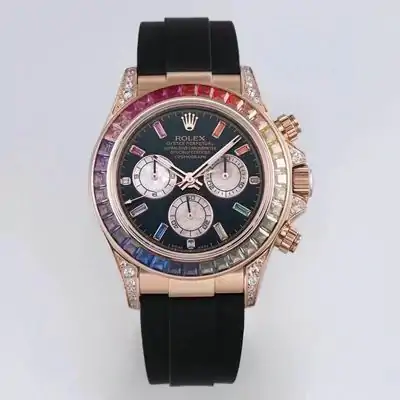 Rolex Daytona 116595RBOW BL Factory Rose Gold