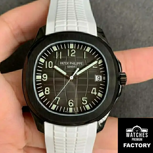 Patek Philippe Aquanaut PP5167 ZF Factory White Rubber Strap