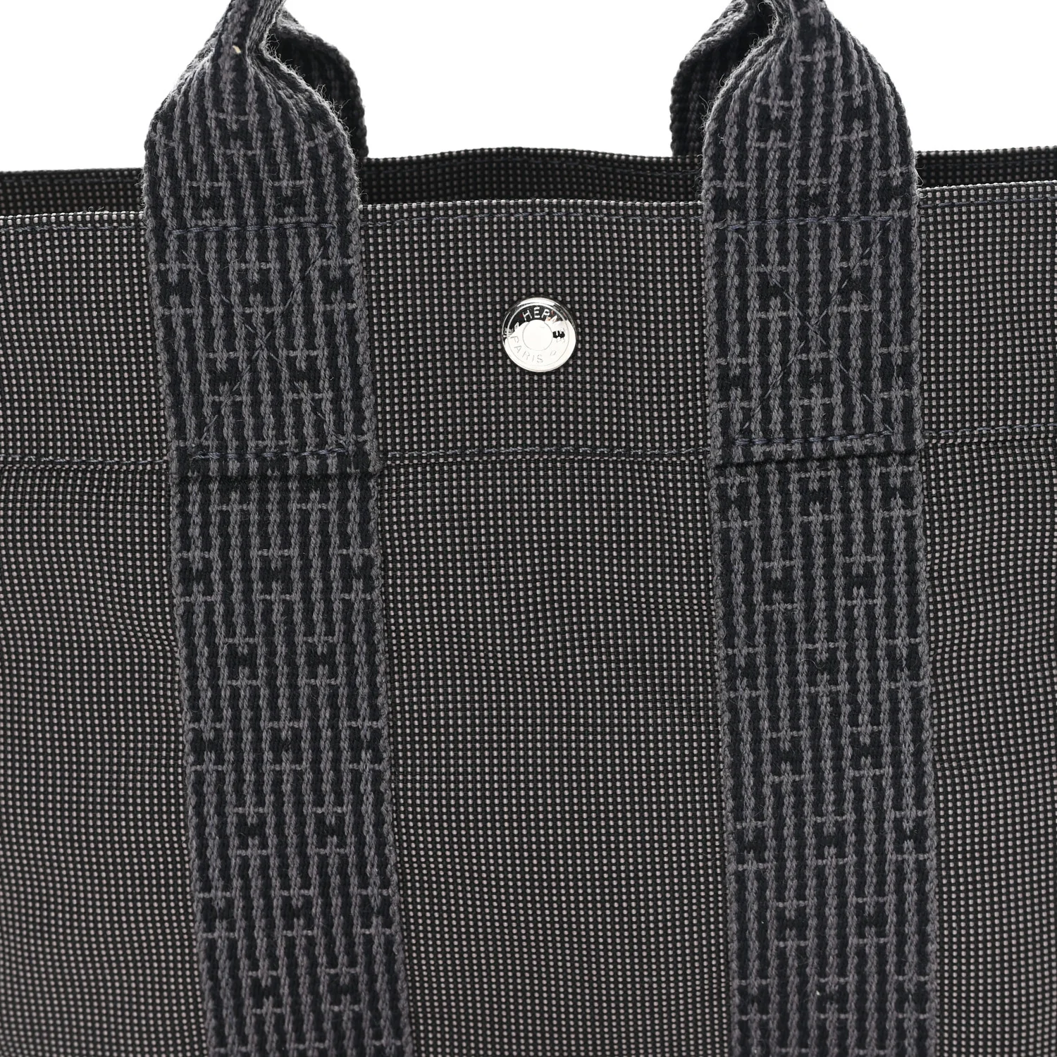 Canvas Herline PM Tote Grey