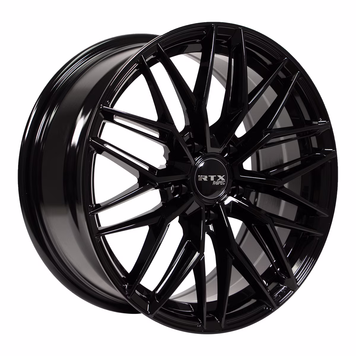 SW20 17x7.5 5x114.3 ET42 CB73.1 Gloss Black Wheel