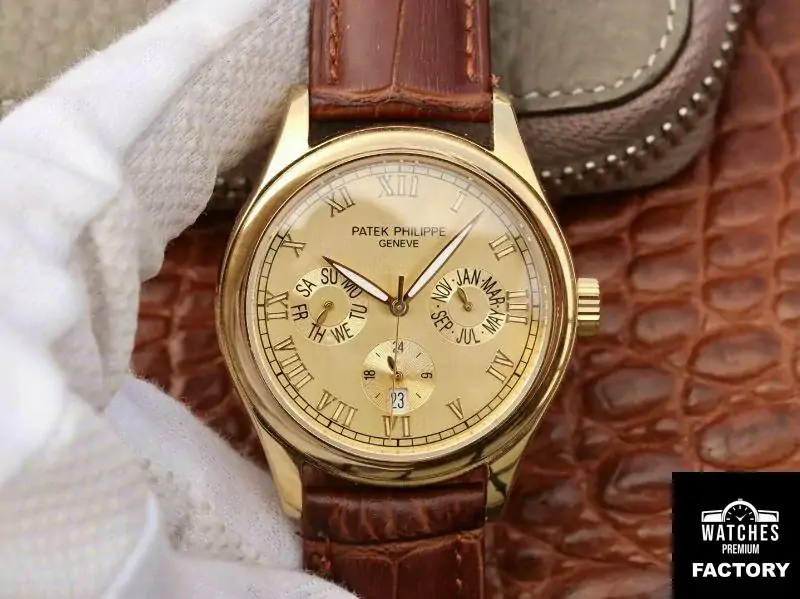 Patek Philippe Annual Calendar 5035J Gold Dial
