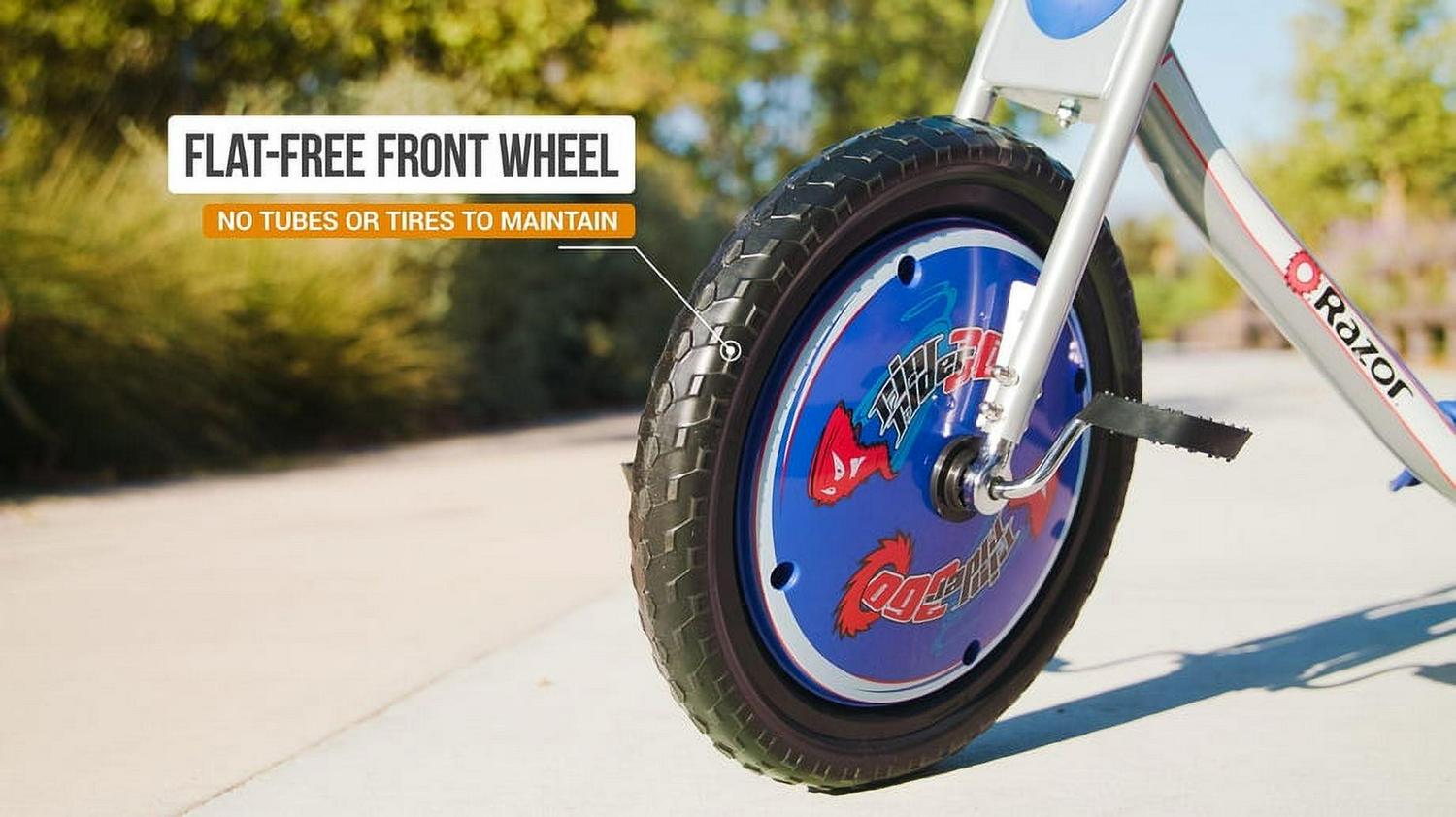 RipRider 360 Drift Trike Blue. 16#8243; Front Wheel. 3-Wheeled Ride-on. Tricycle for Child 5+ - Image 6