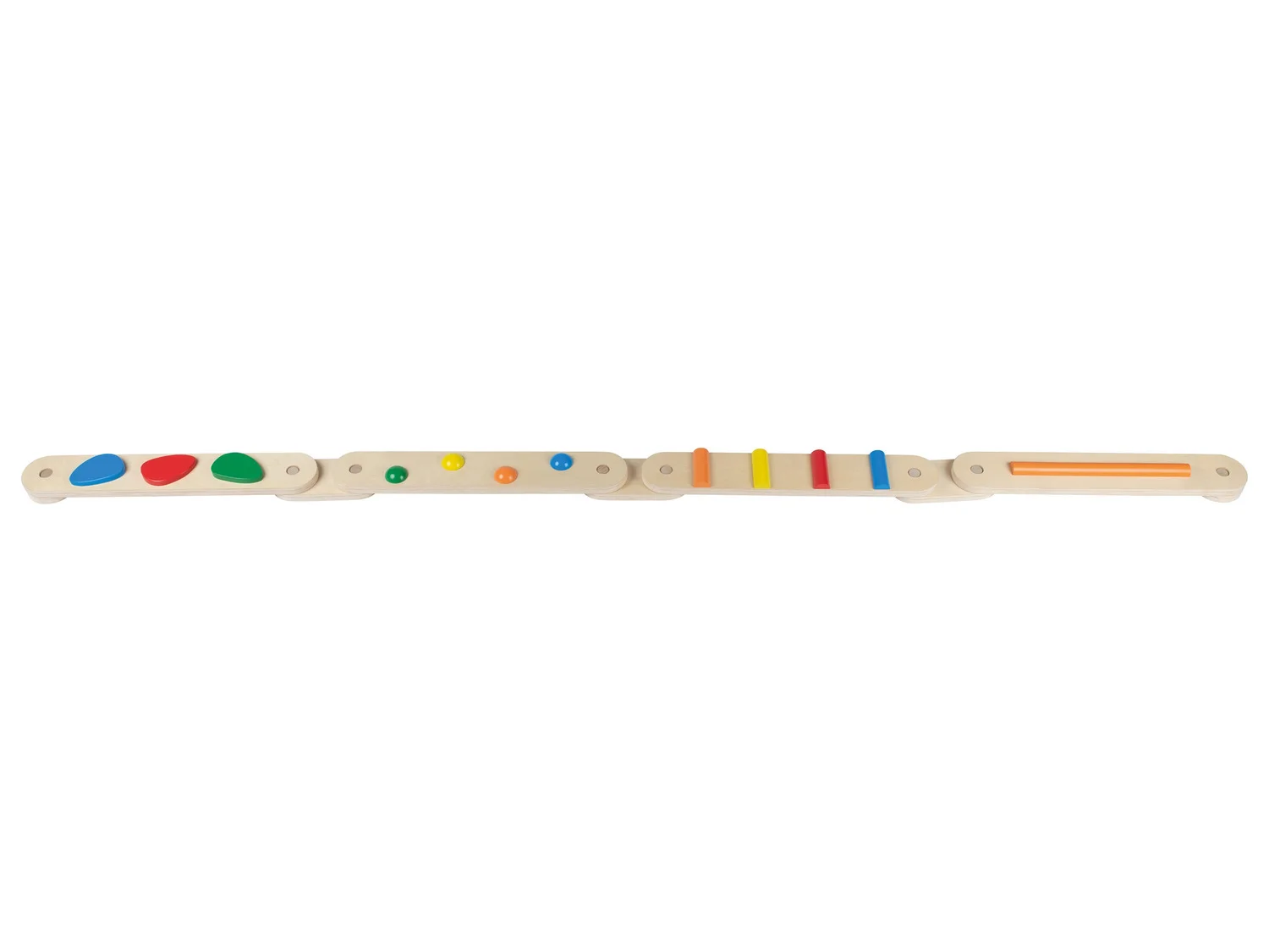 Playtive Jeu de poutres d'quilibre en bois, 9 pices