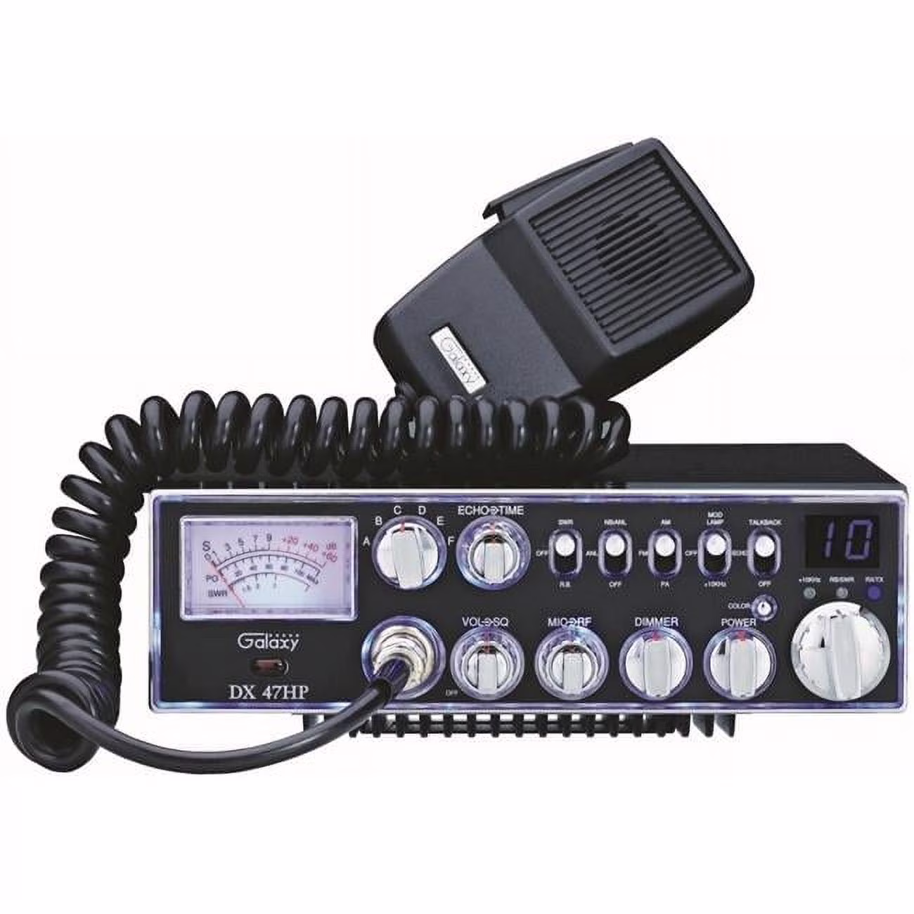 DX47HP 100W 10m CB Radio with 7 Color Display