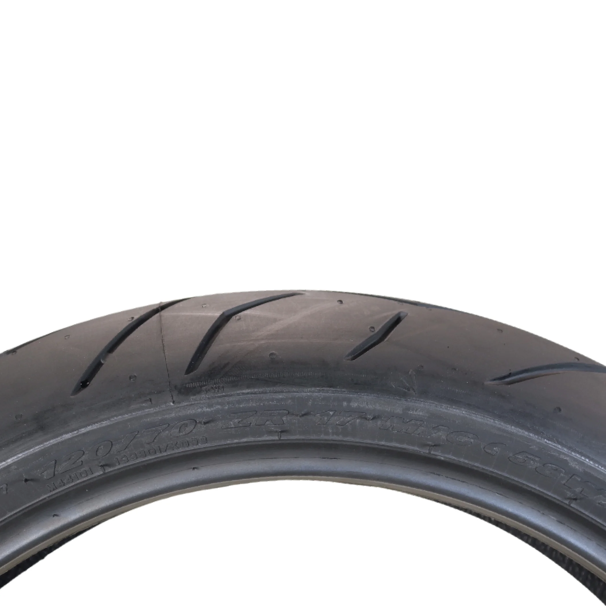 Diablo Rosso II Tire Set with Keychain: 120/70 ZR 17 M/C (58W) TL (K) Front 180/55 ZR 17 M/C (73W) TL Rear Motorcycle Tires- Sport Performance for Road Use - Image 4