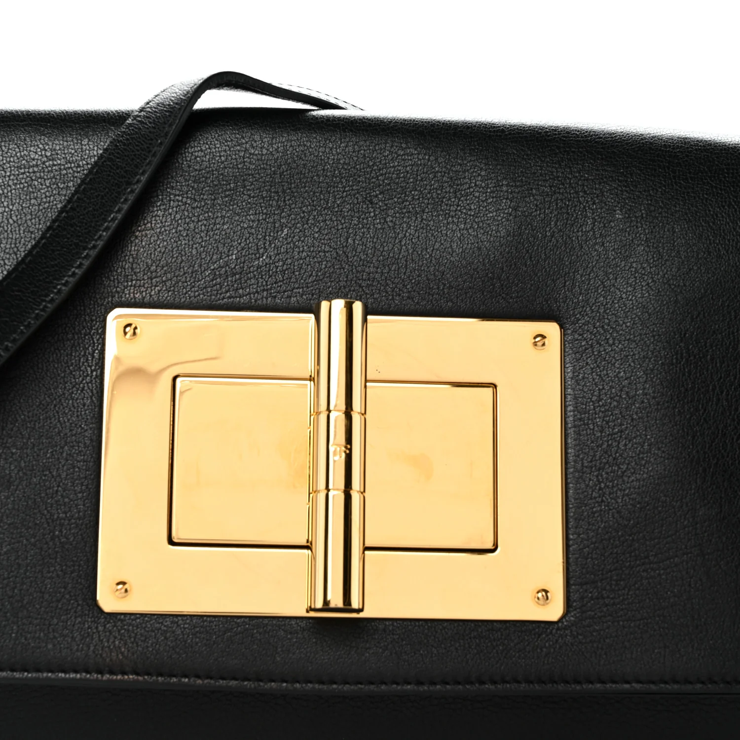 Calfskin Natalia Convertible Clutch Black