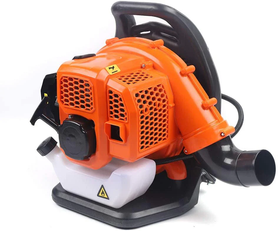 Wuzstar 42.7 CC 2-Stroke Gas Backpack Leaf Blower 1.2L Tank Powerful Engine for Lawn Garden Care