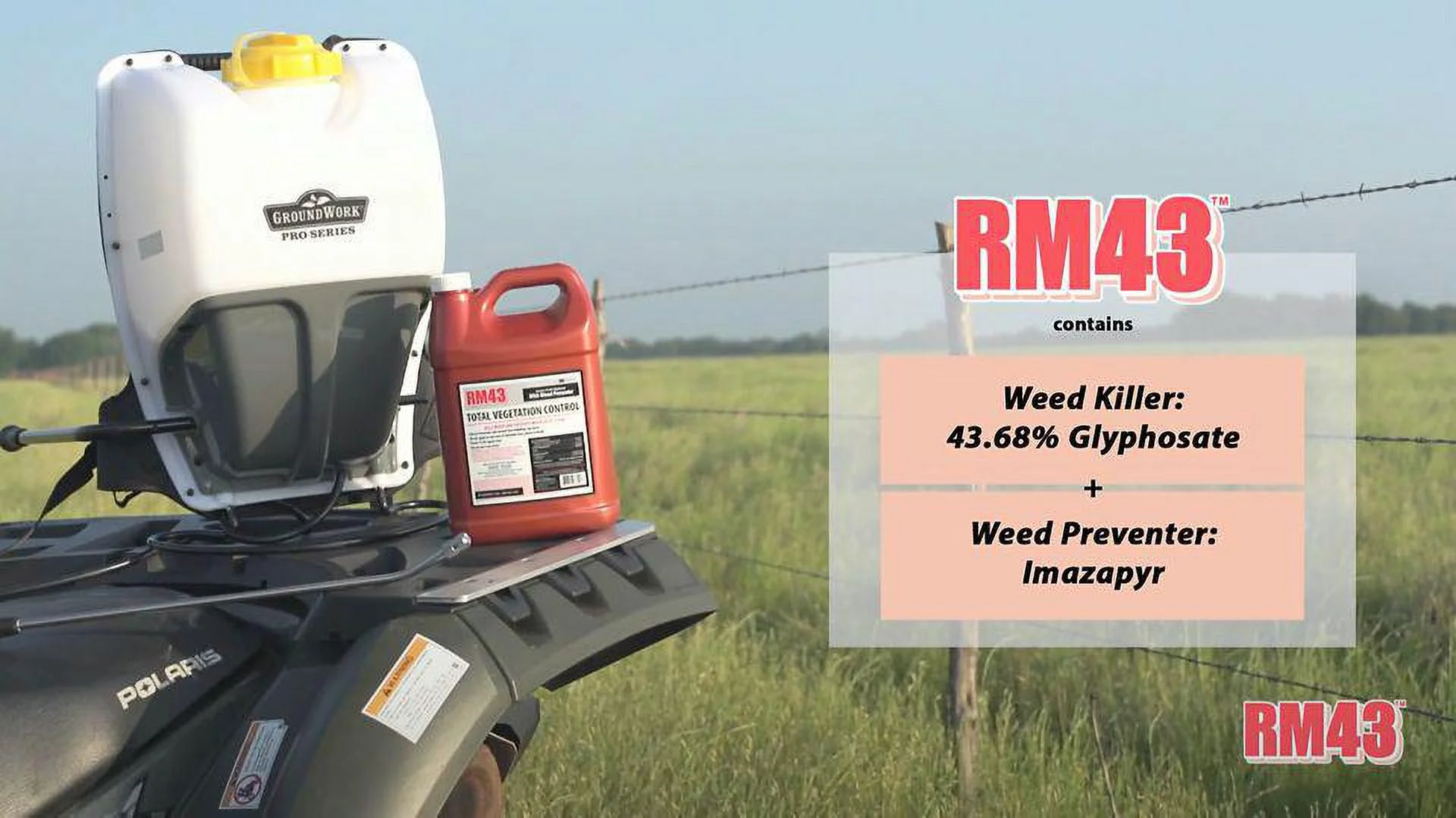 RM43 Total Vegetation Control, (128 oz) - 1 Gallon
