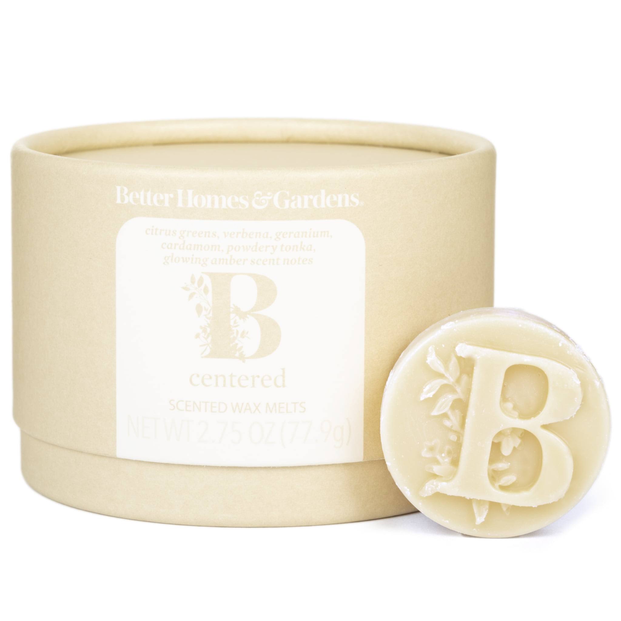 B Centered Essential Oil Infused Wax Melts, Better Homes & Gardens, 2.75 oz (1-Pack)