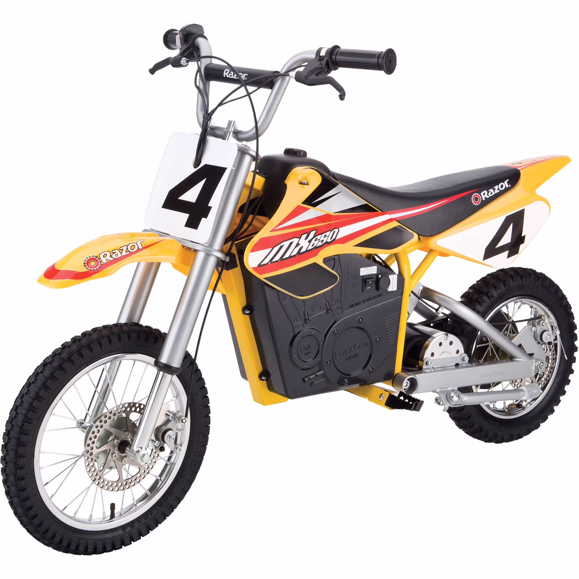 Razor Dirt Rocket MX650 - 36V Electric - Powered Dirt Bike, up to 17 Mph, Ride - on for Teens & Adults