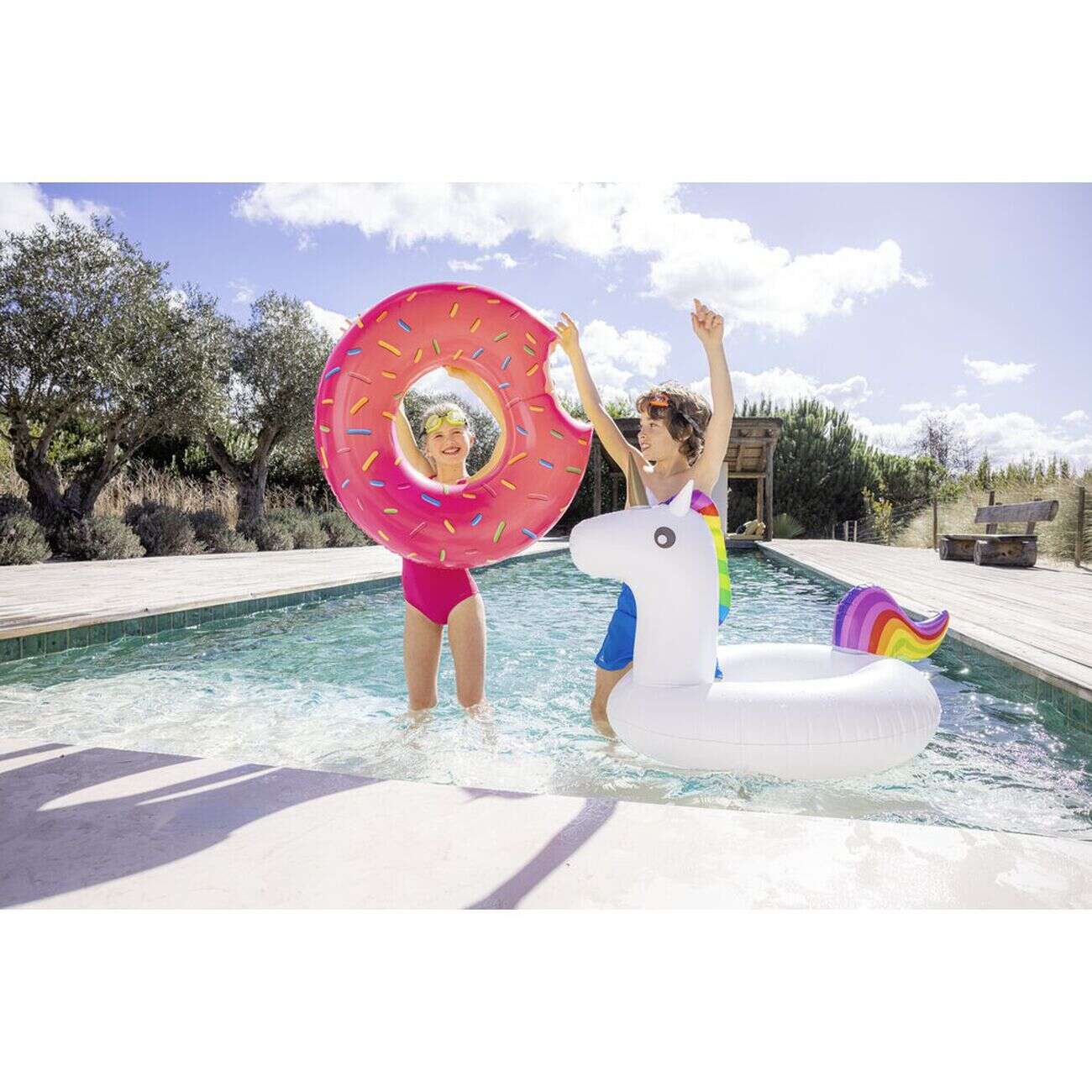 Bouée gonflable donuts Ø83cm