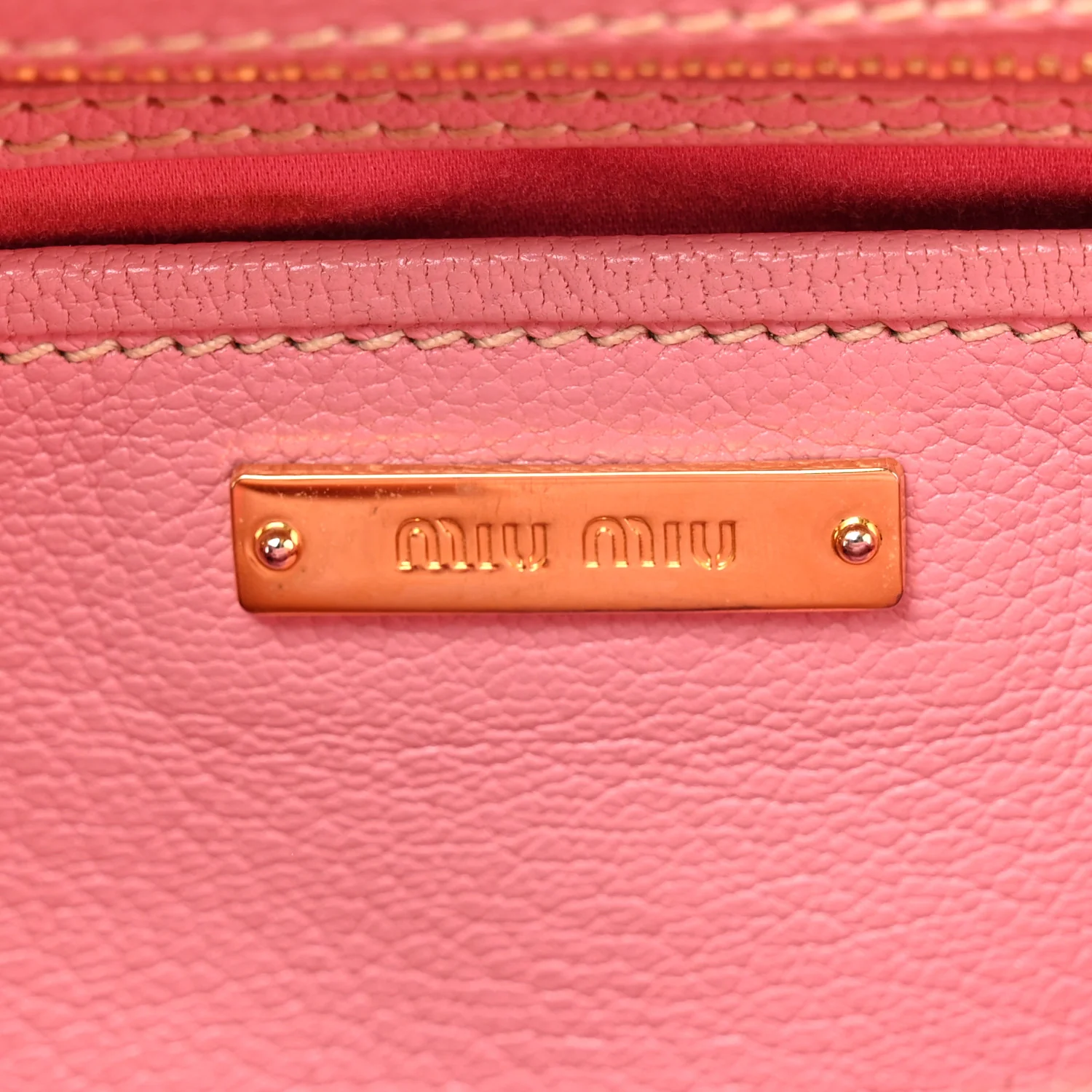 Goatskin Madras Bauletto Peonia