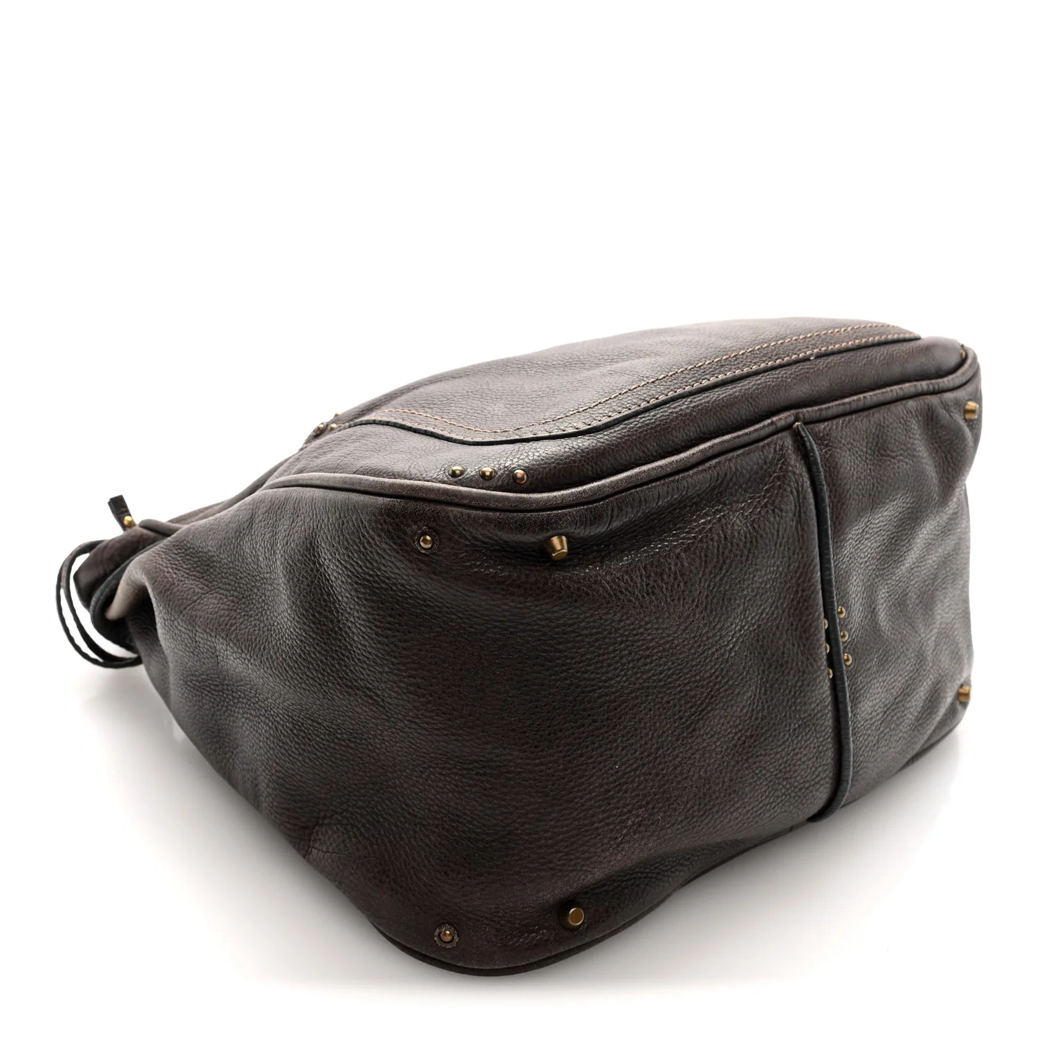 Calfskin Paddington Hobo Brown