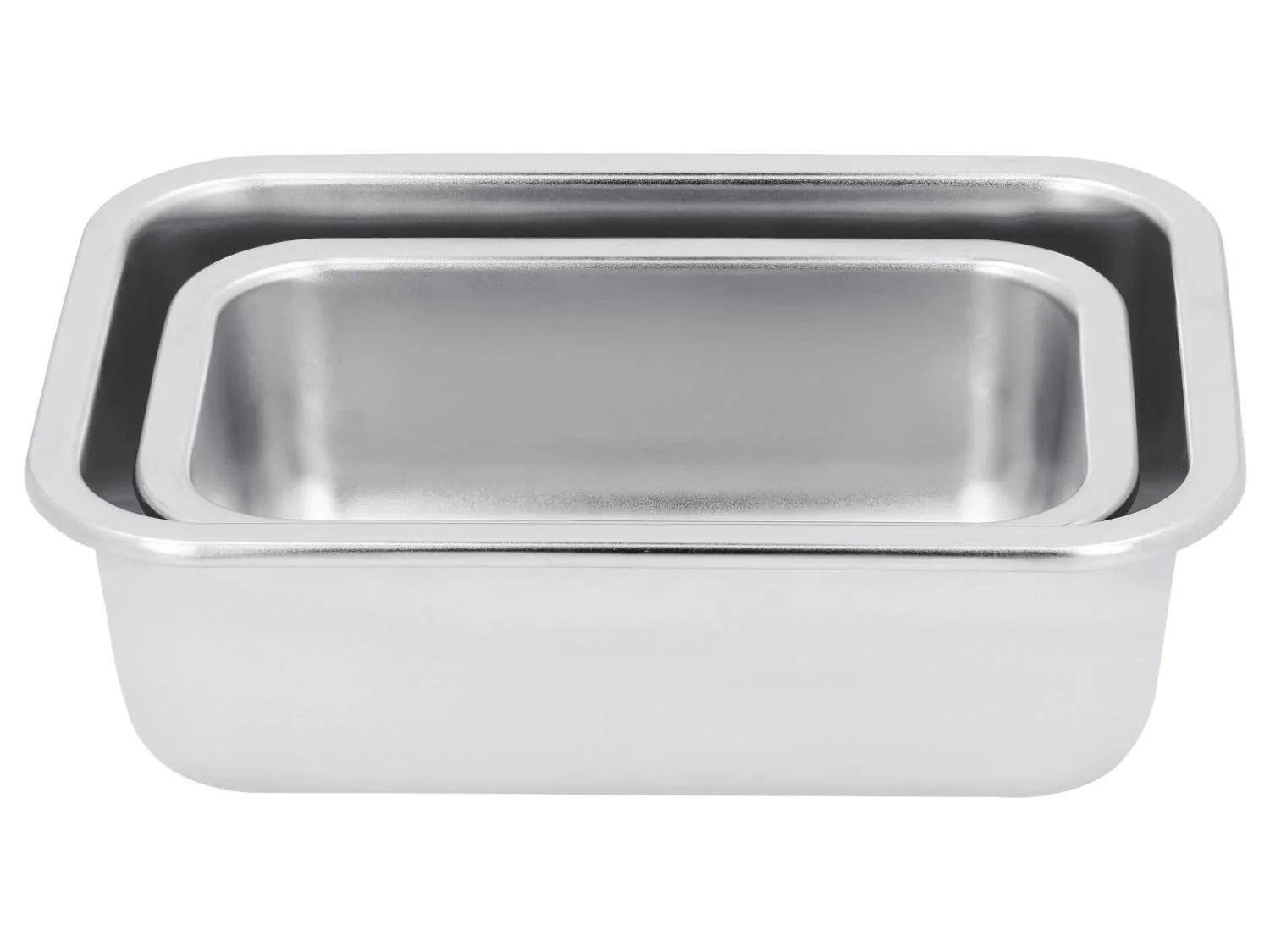 SILVERCREST Set de 2 botes de conservation en acier inoxydable