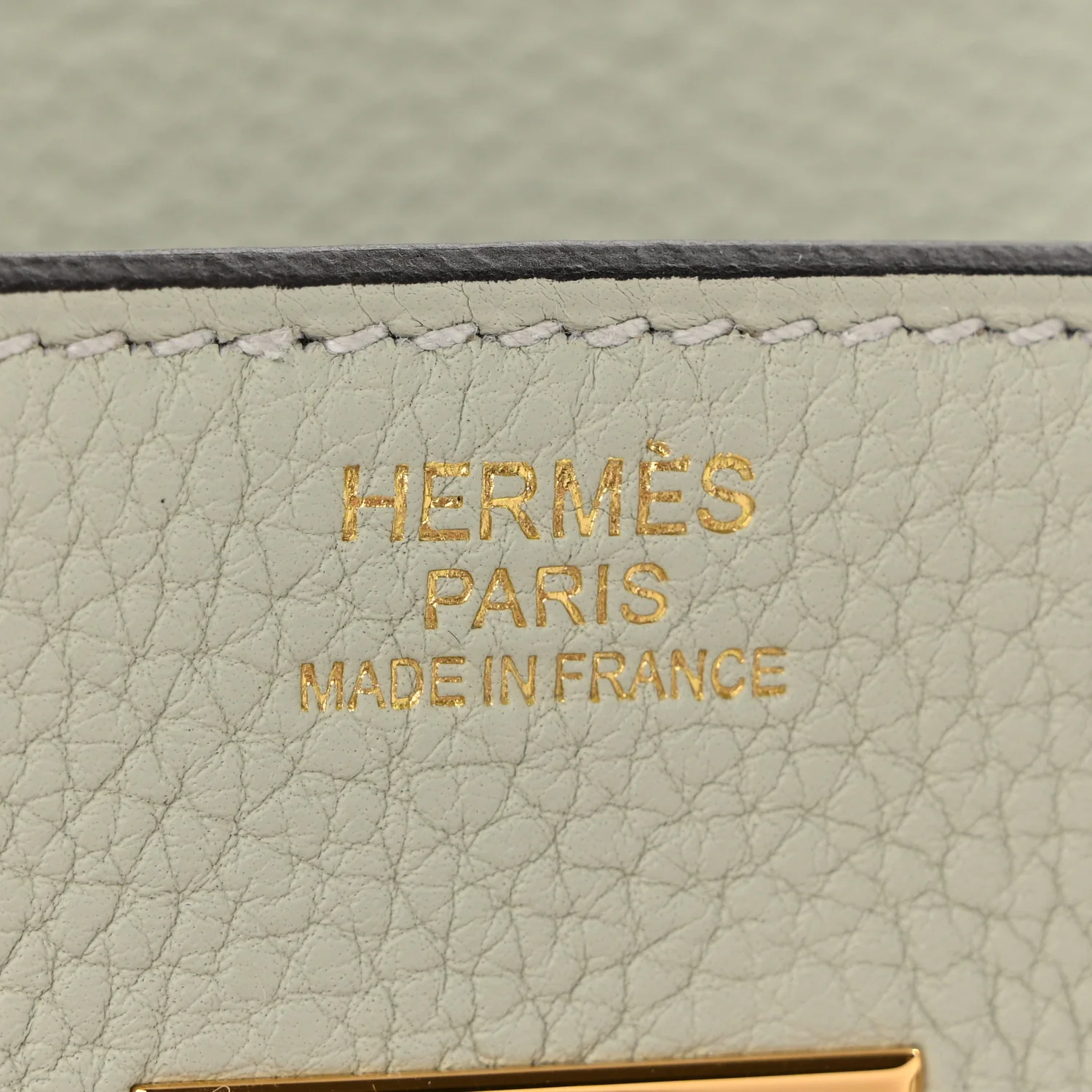 Togo Birkin 30 Gris Neve