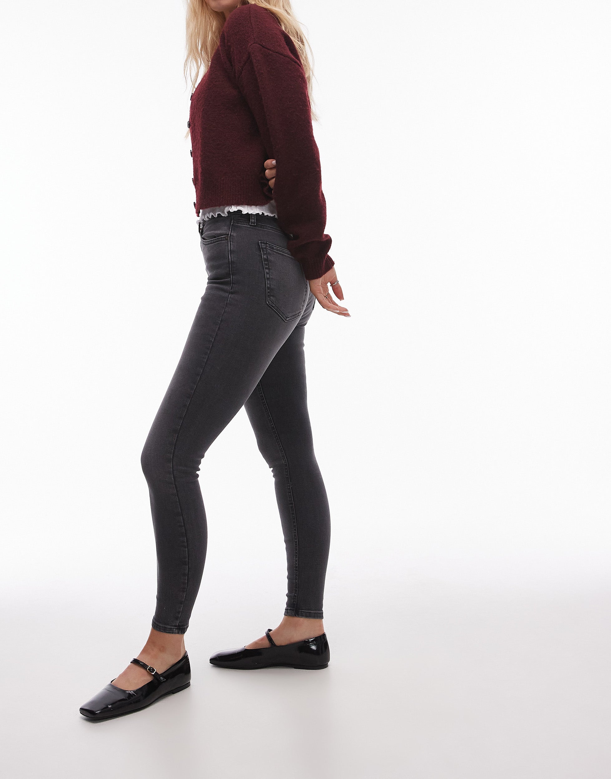 VERO MODA® TOPSHOP High rise Skinny Fit Jeans