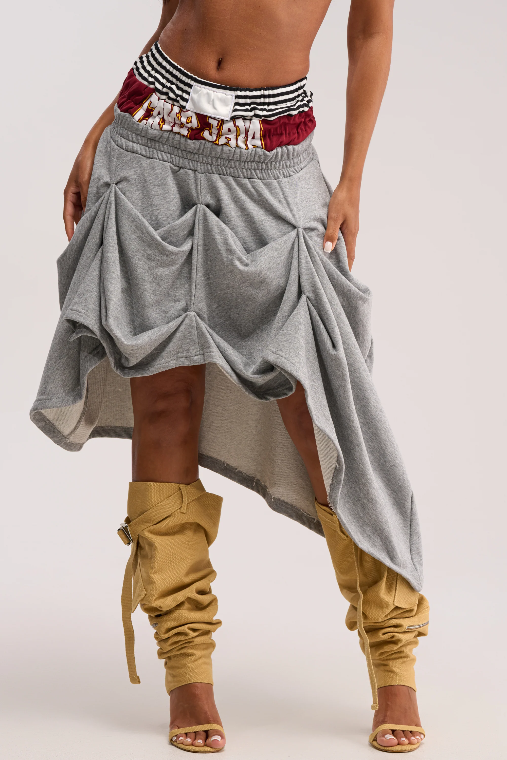 NO REGRETS HERE MIDI SKIRT - Akira Store