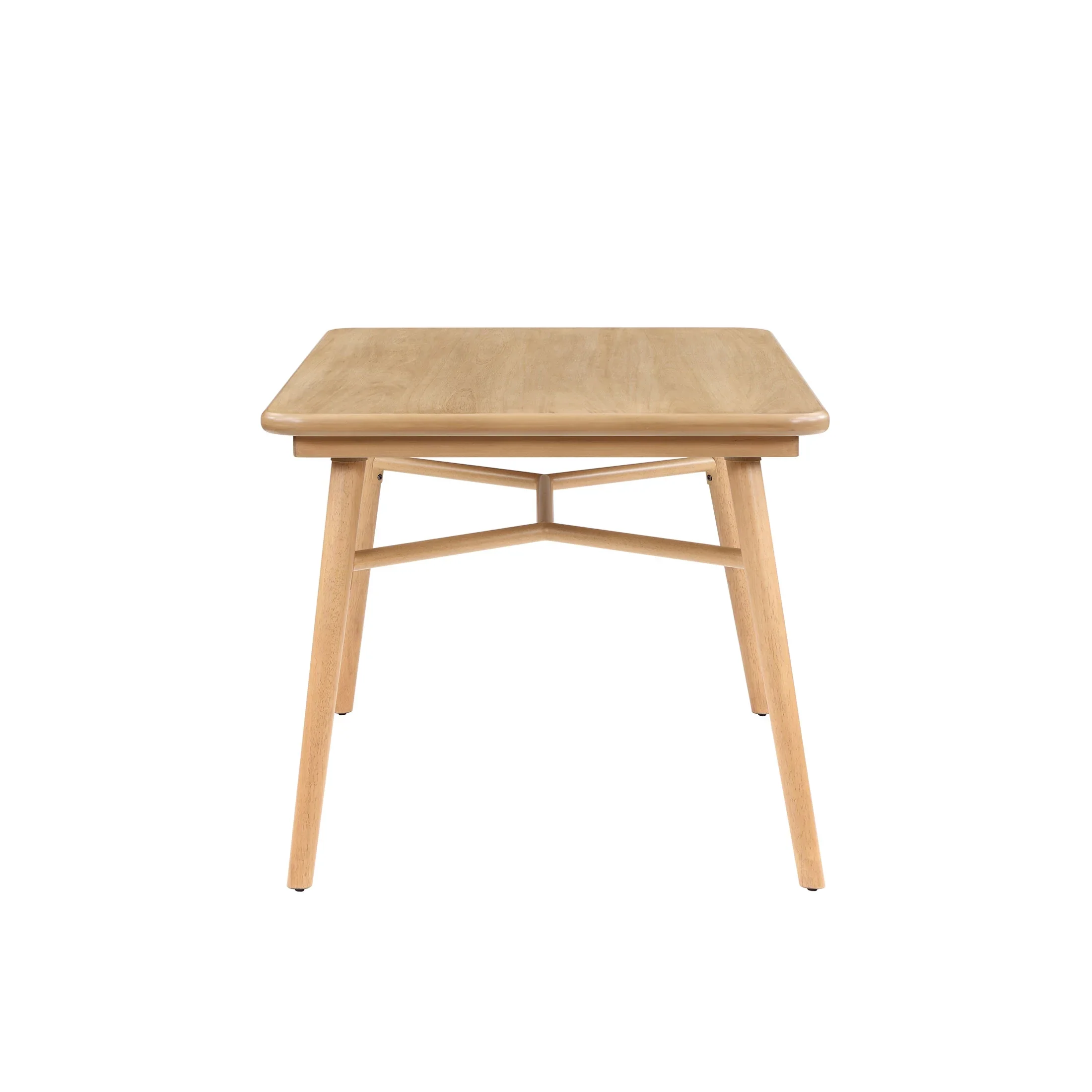 Better Homes & Gardens Springwood 59.5 Rectangle Dining Table, Natural Wood