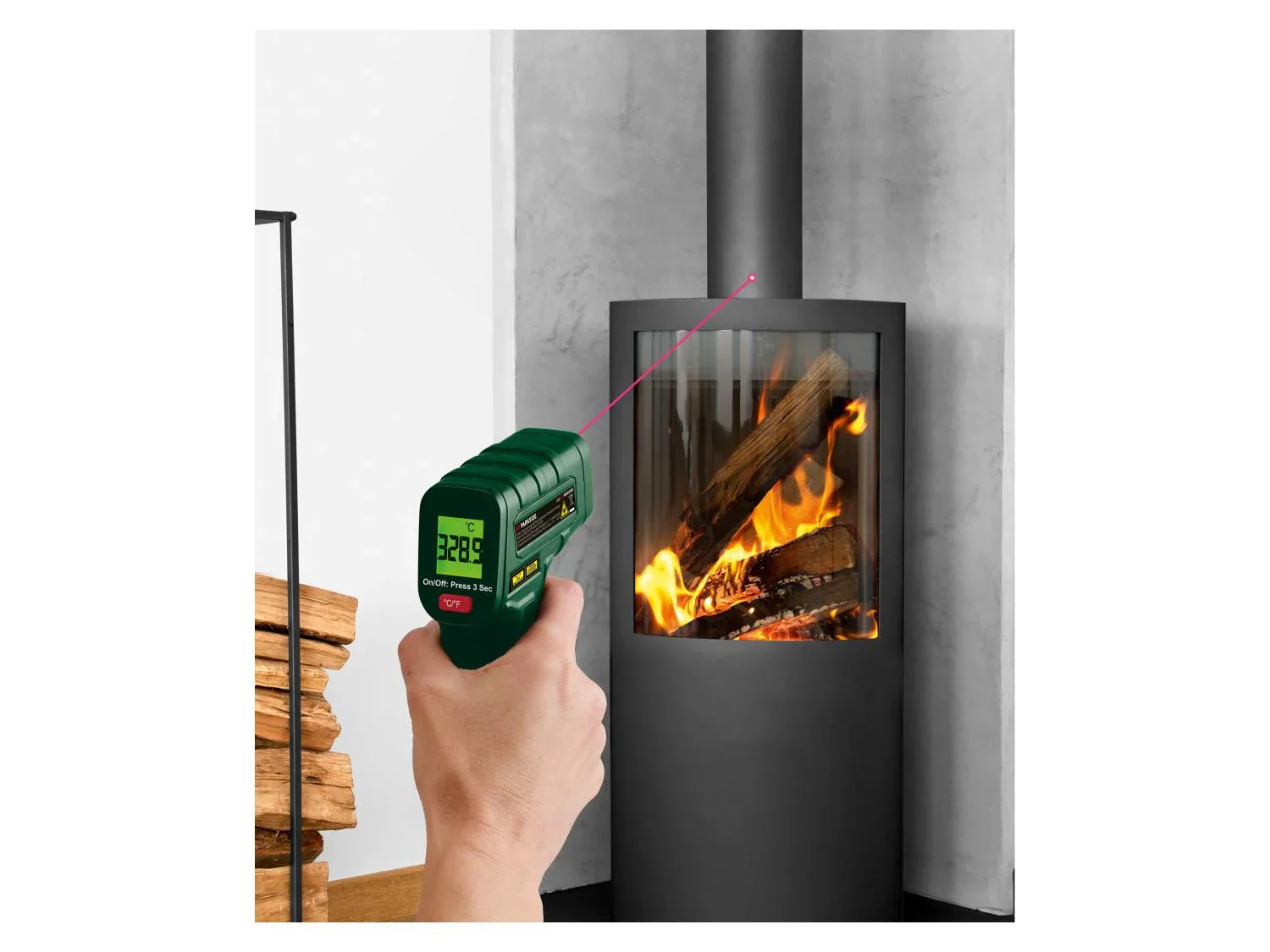 PARKSIDE Humidimtre bois/matriaux PBHM A1, 0-50 C ou Thermomtre infrarouge PITM A1, -38  +365 C