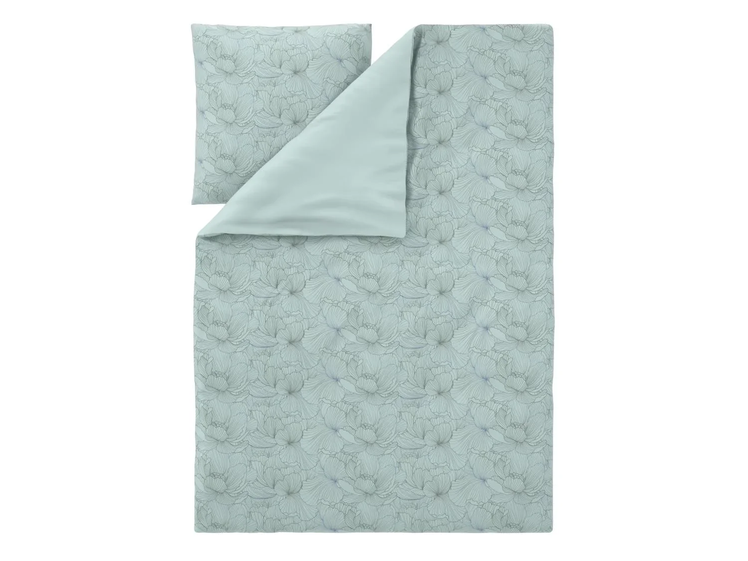 LIVARNO Parure de lit en satin de microfibre, 140 x 200 cm