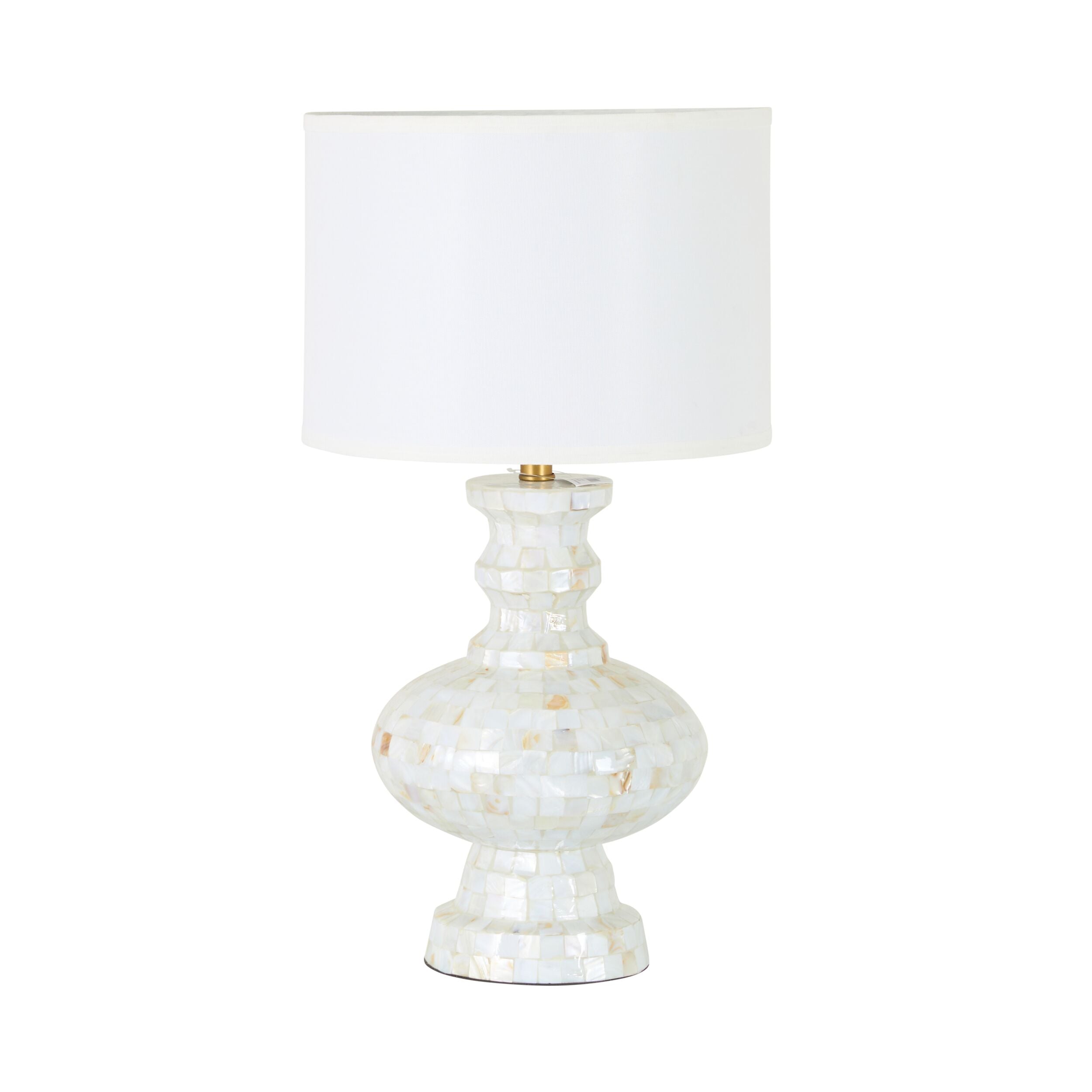 Opaline Mother of Pearl Table Lamp 71cm