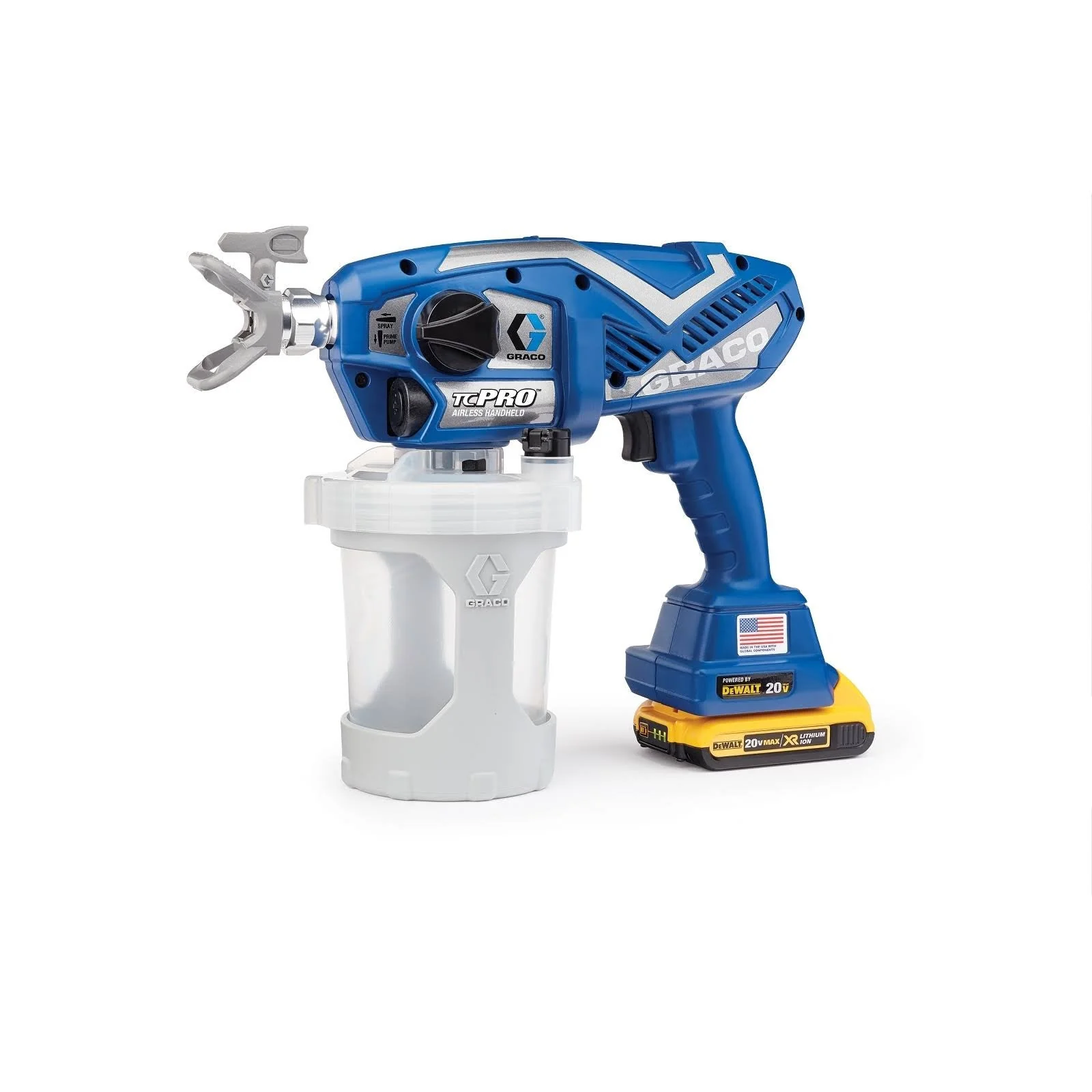 Pulvérisateur de peinture sans fil portatif Graco TC Pro 17n166