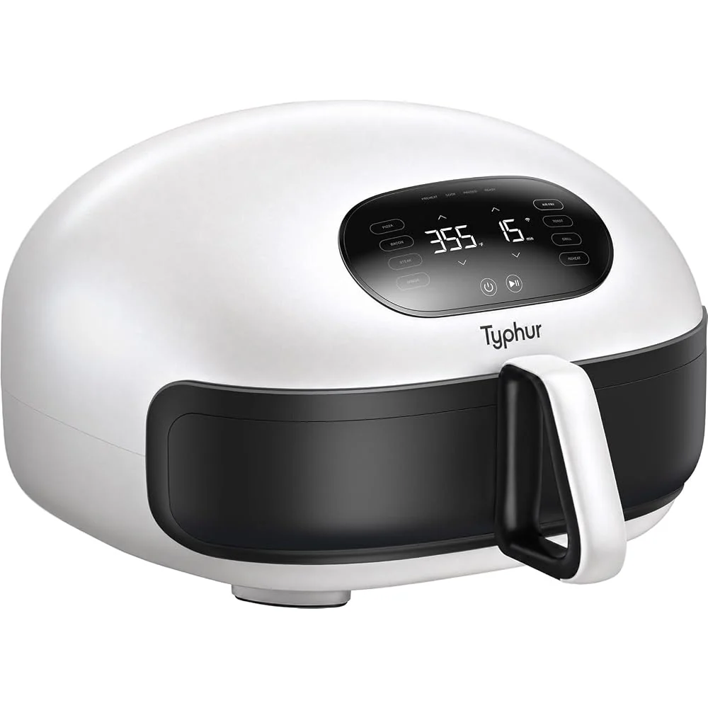 Typhur Dome 2 Large AI Smart Air Fryer, 15-in-1 Dual Heating, Self-Cleaning
