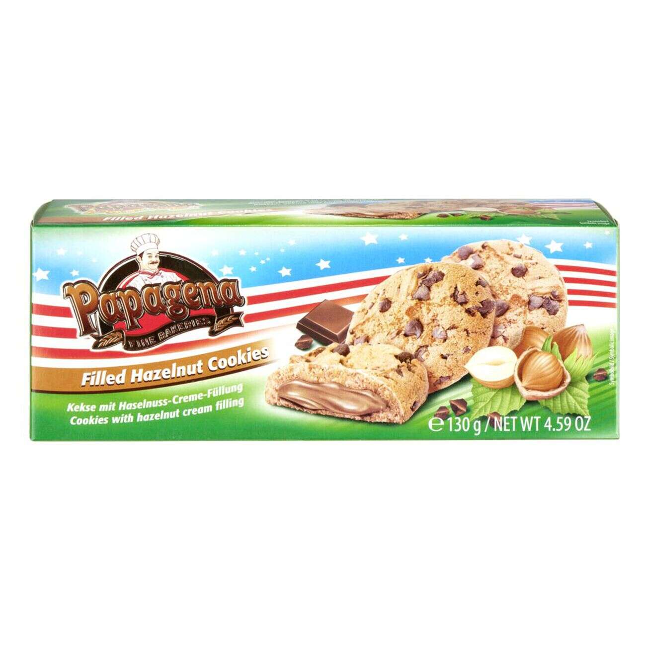 Boîte de cookies fourrés 130 g