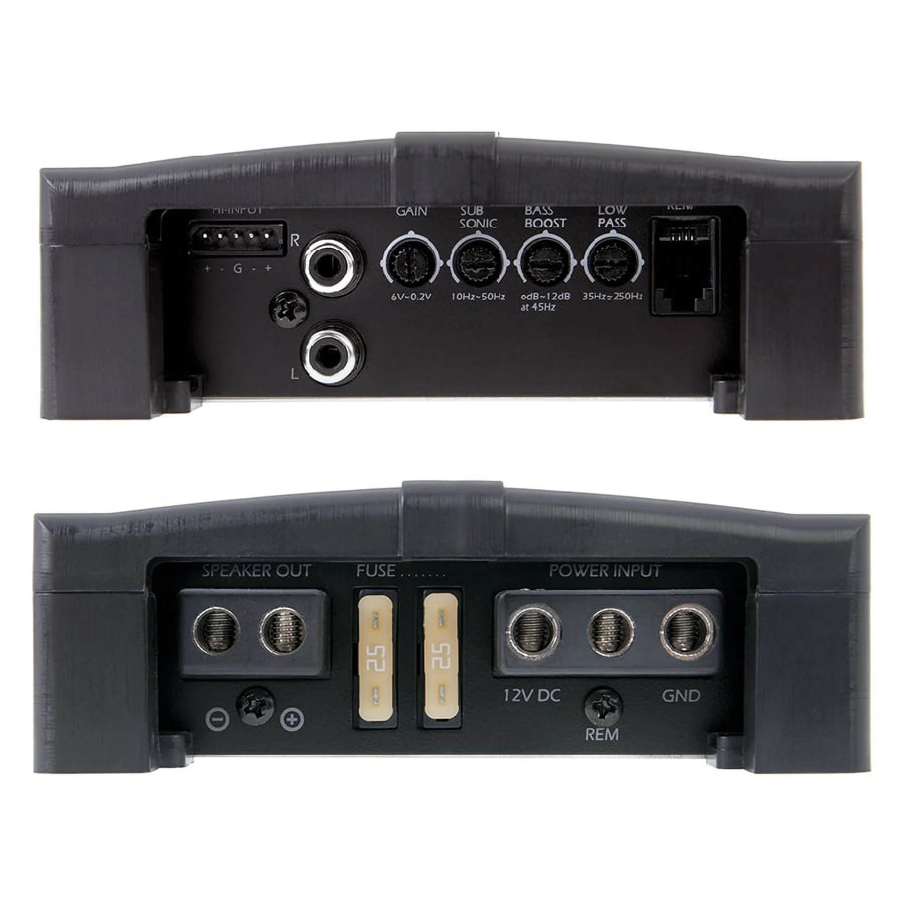 RZR1-2500D Amplifier | RAZOR Series Subwoofer 1-Channel Amplifier | 2 Ohm Max Power 2,500 Watts - Image 3