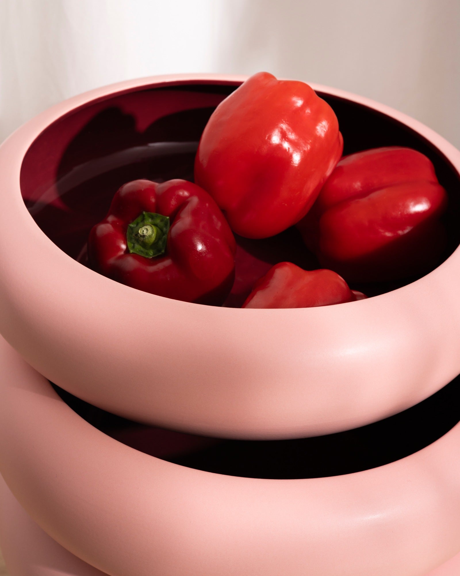 ALVA - FRUIT BOWL PINK BURGUNDY