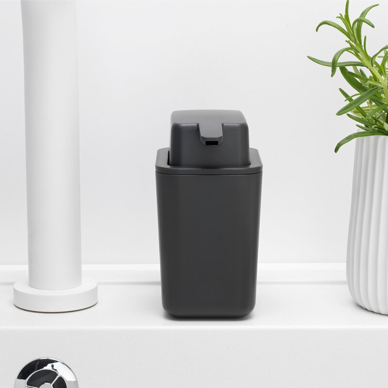 SinkSide såpepumpe 200 ml mørk grå