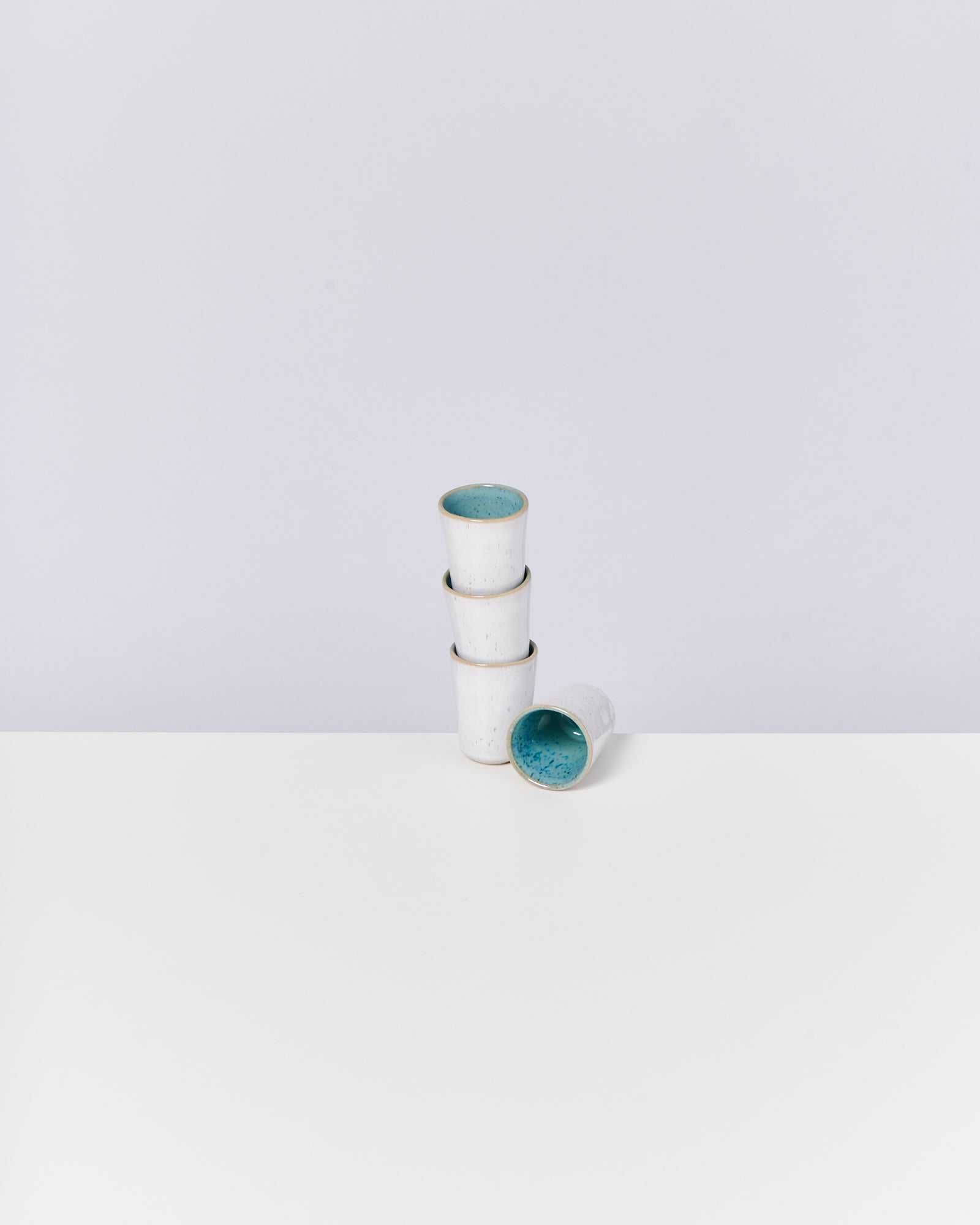 AREIA - ESPRESSO CUP AQUA SET OF 4