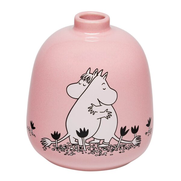 Mummi vase 8,3 cm Kjærlighet rosa