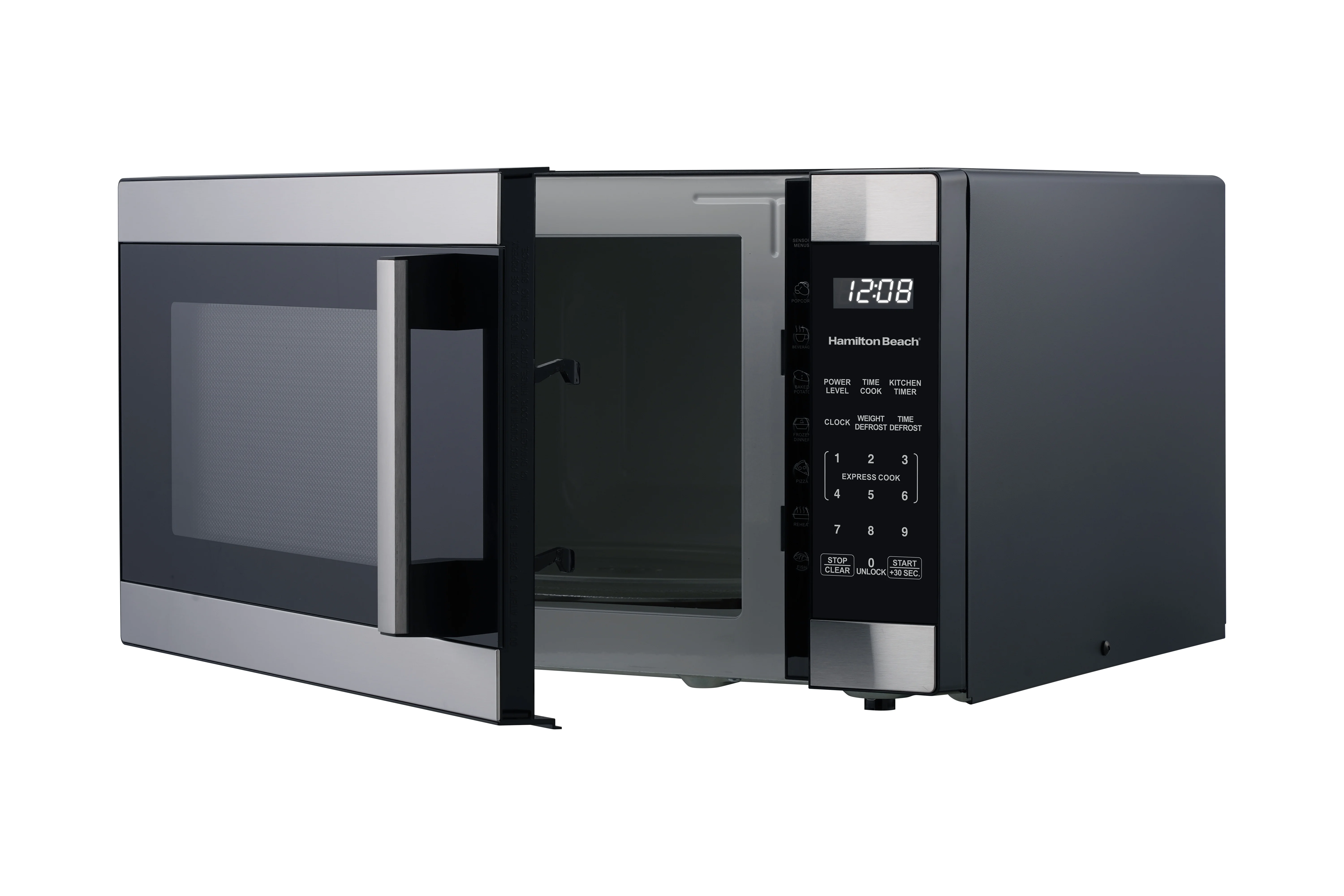 1.6 Cu ft Sensor Cook Countertop Microwave Oven in Stainless Steel, New - Image 9