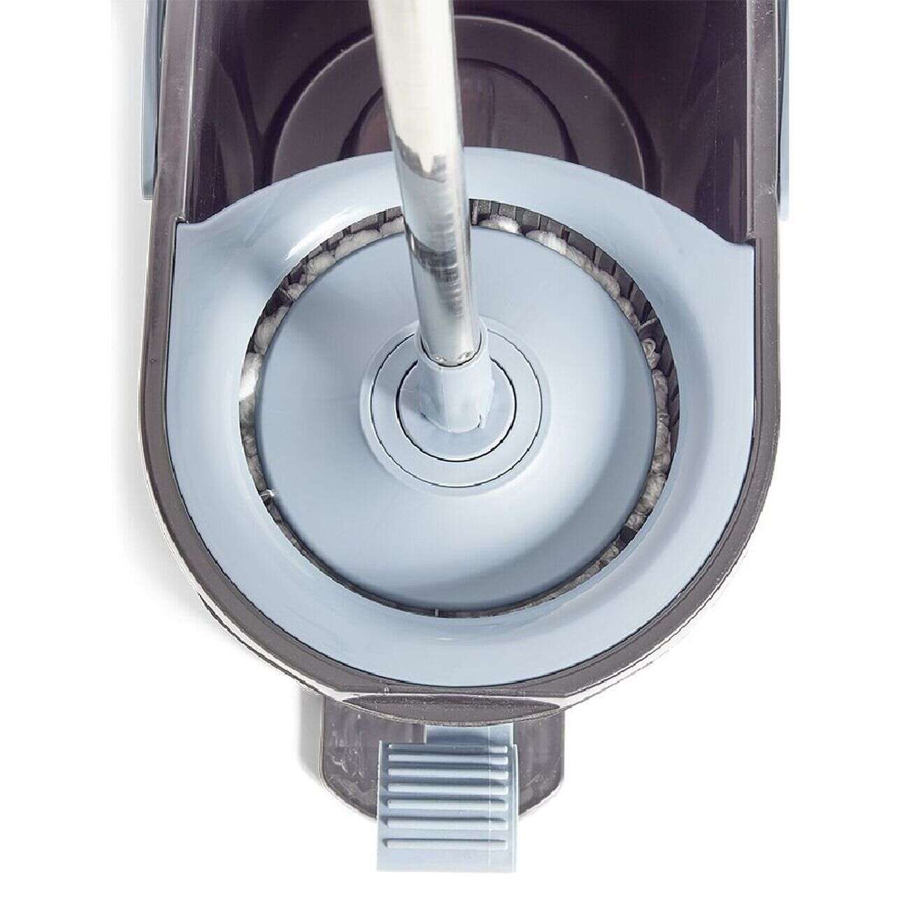 Seau essoreur 5L à pédale avec balai rotatif