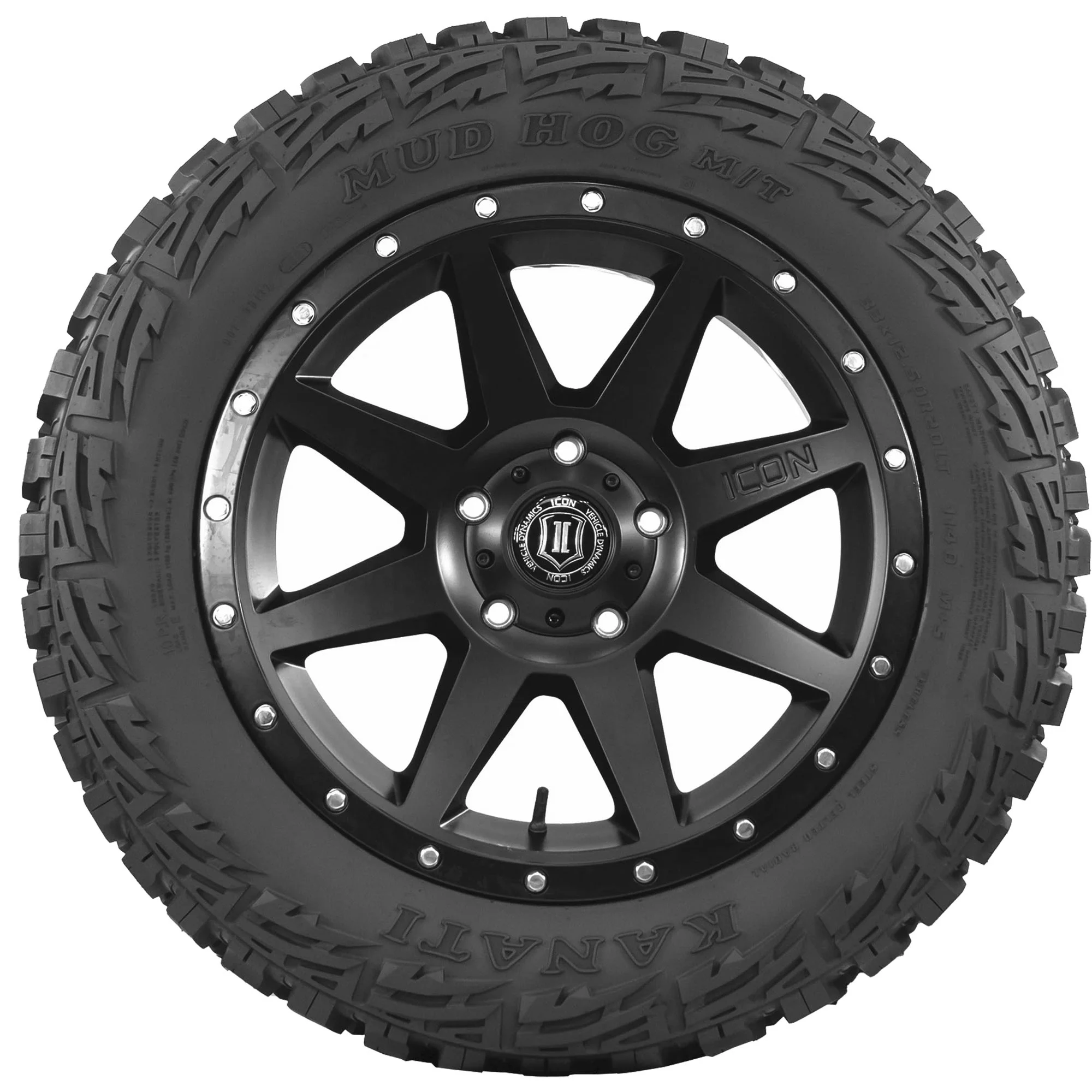 Kanati Mud Hog M/T Mud-Terrain LT265/75R16 123/120Q E Light Truck Tire
