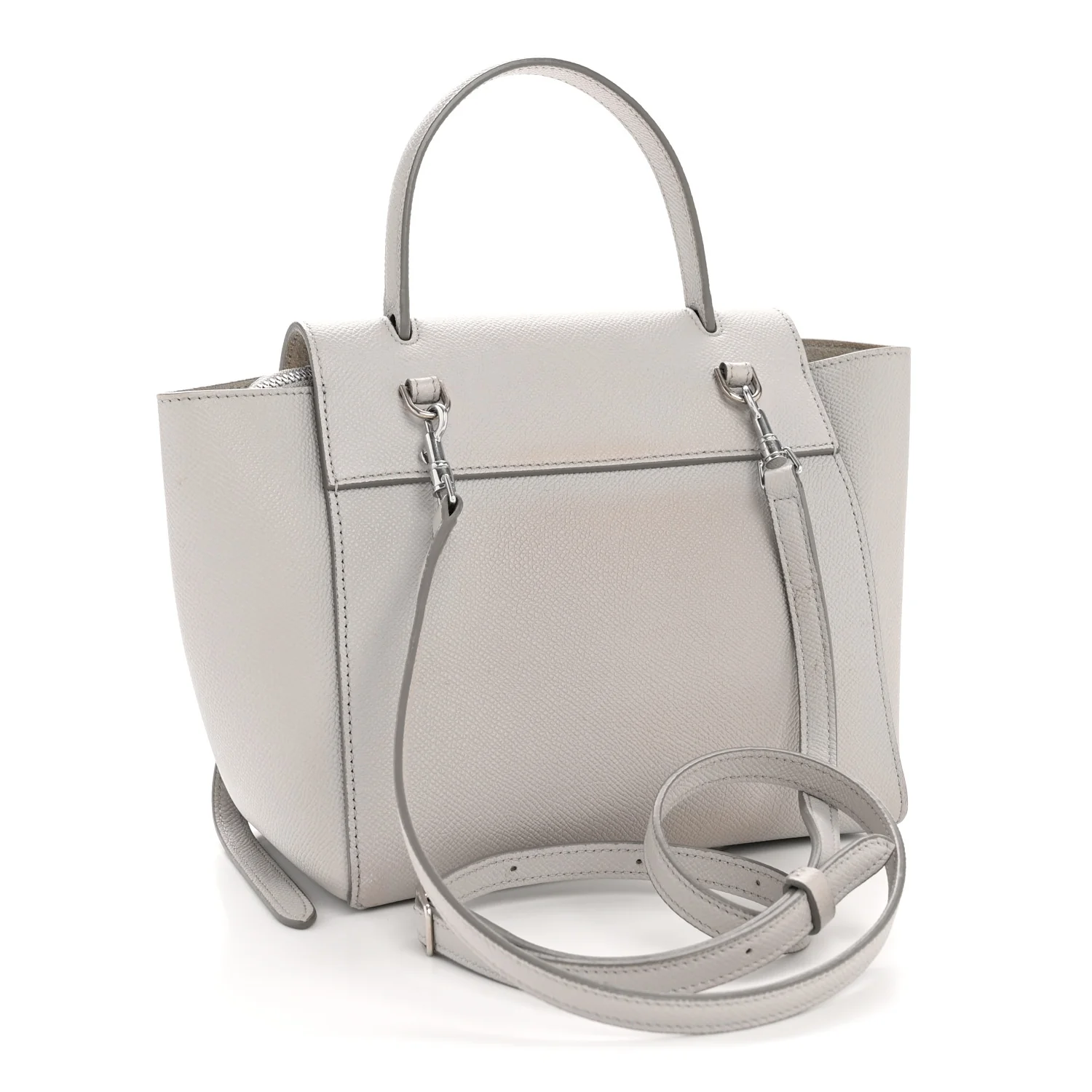 Grained Calfskin Nano Belt Bag Mineral