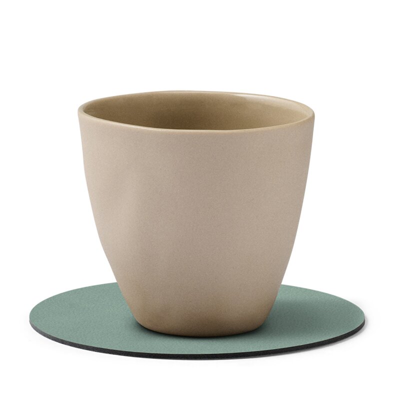 Circle Nupo glassbrikke 10 cm pastell grønn