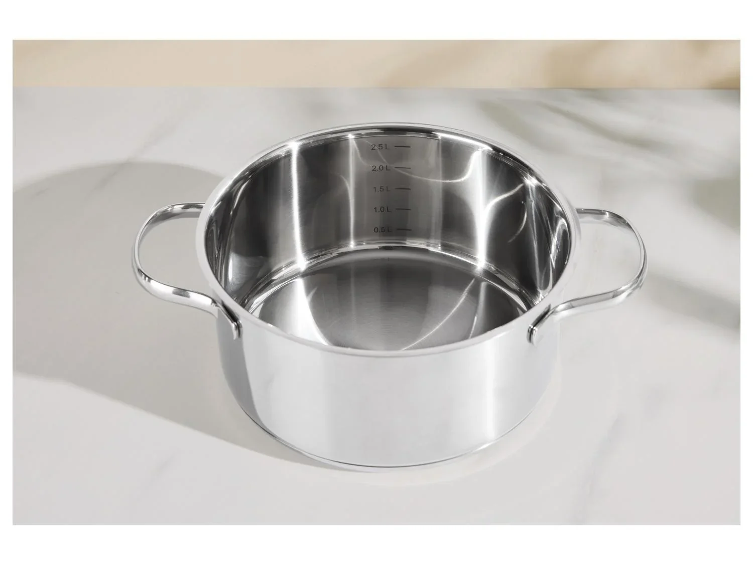 SILVERCREST Faitout Premium en acier inoxydable,  20 cm