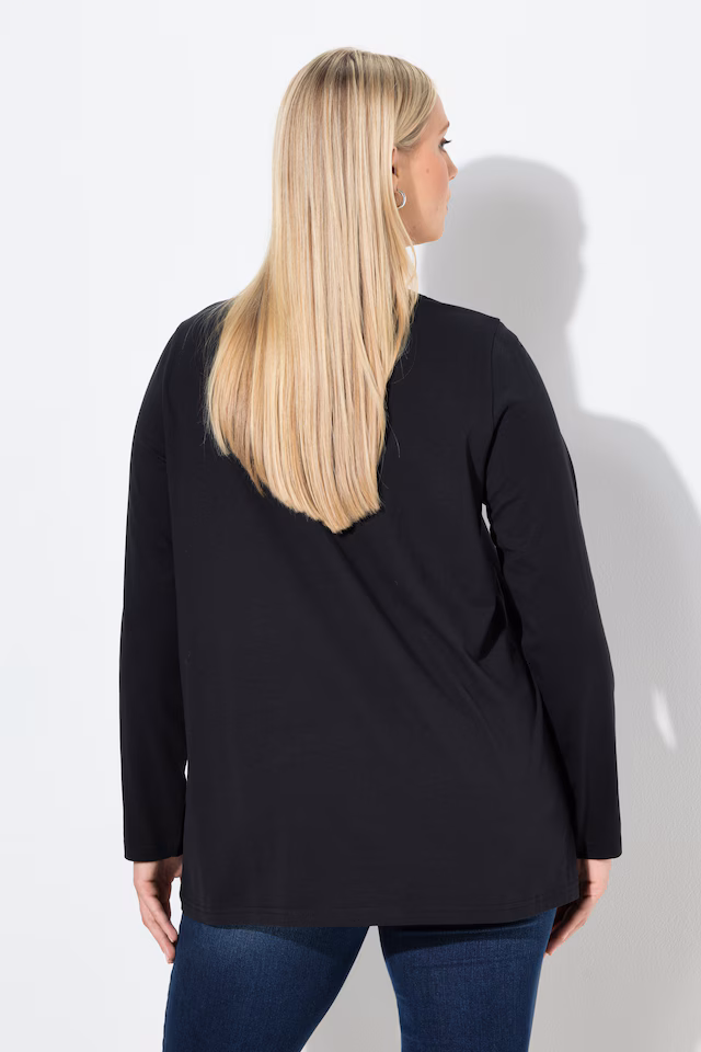 Sequined Puppy Long Sleeve Graphic Tee