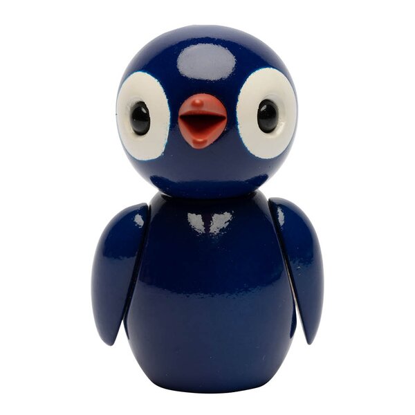Spring Birds trefigur 6,5 cm dazzling dark blue
