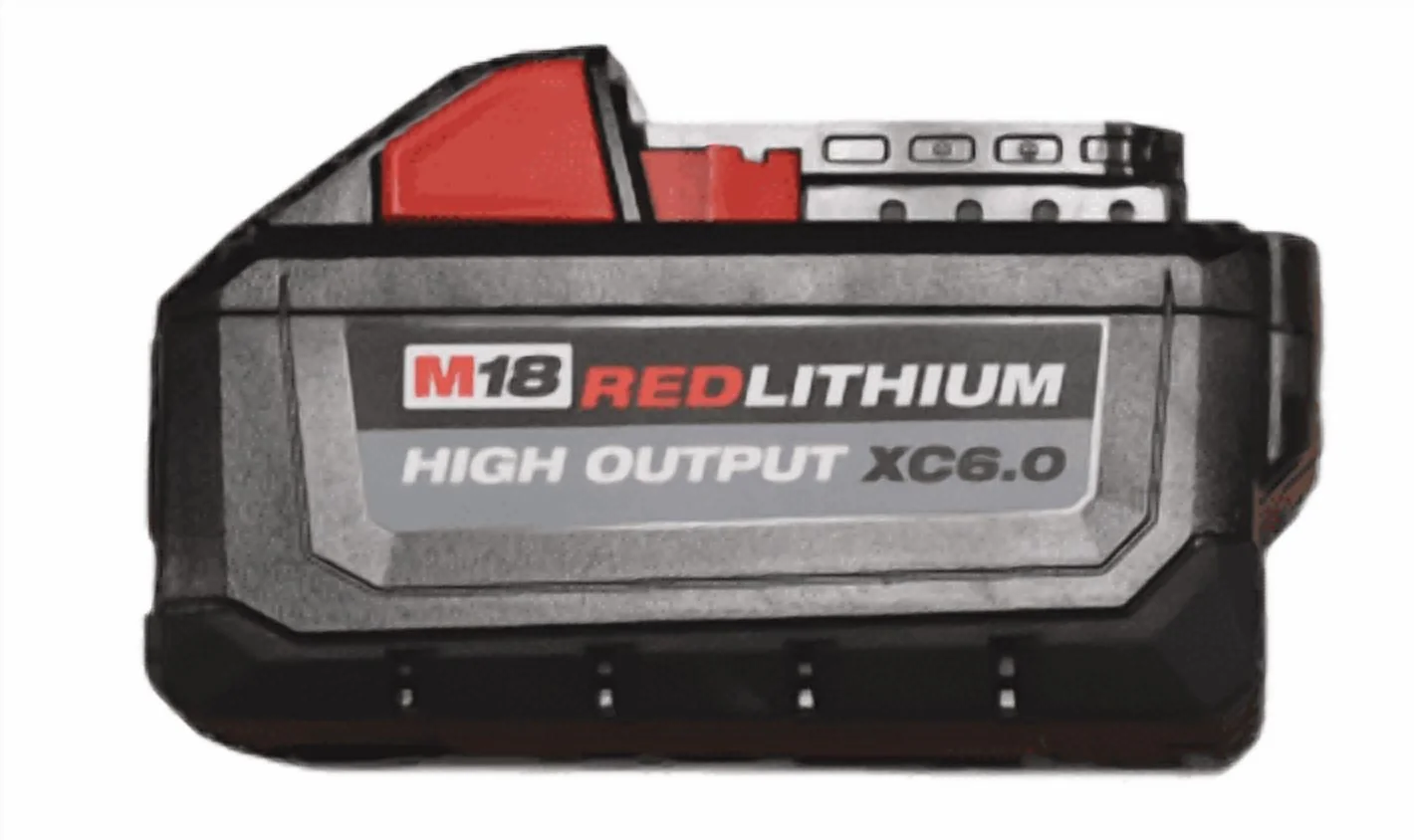 Milwaukee 48 - 11 - 1862 M18 REDLITHIUM HIGH OUTPUT XC 6.0ah Battery Pack (2pc)