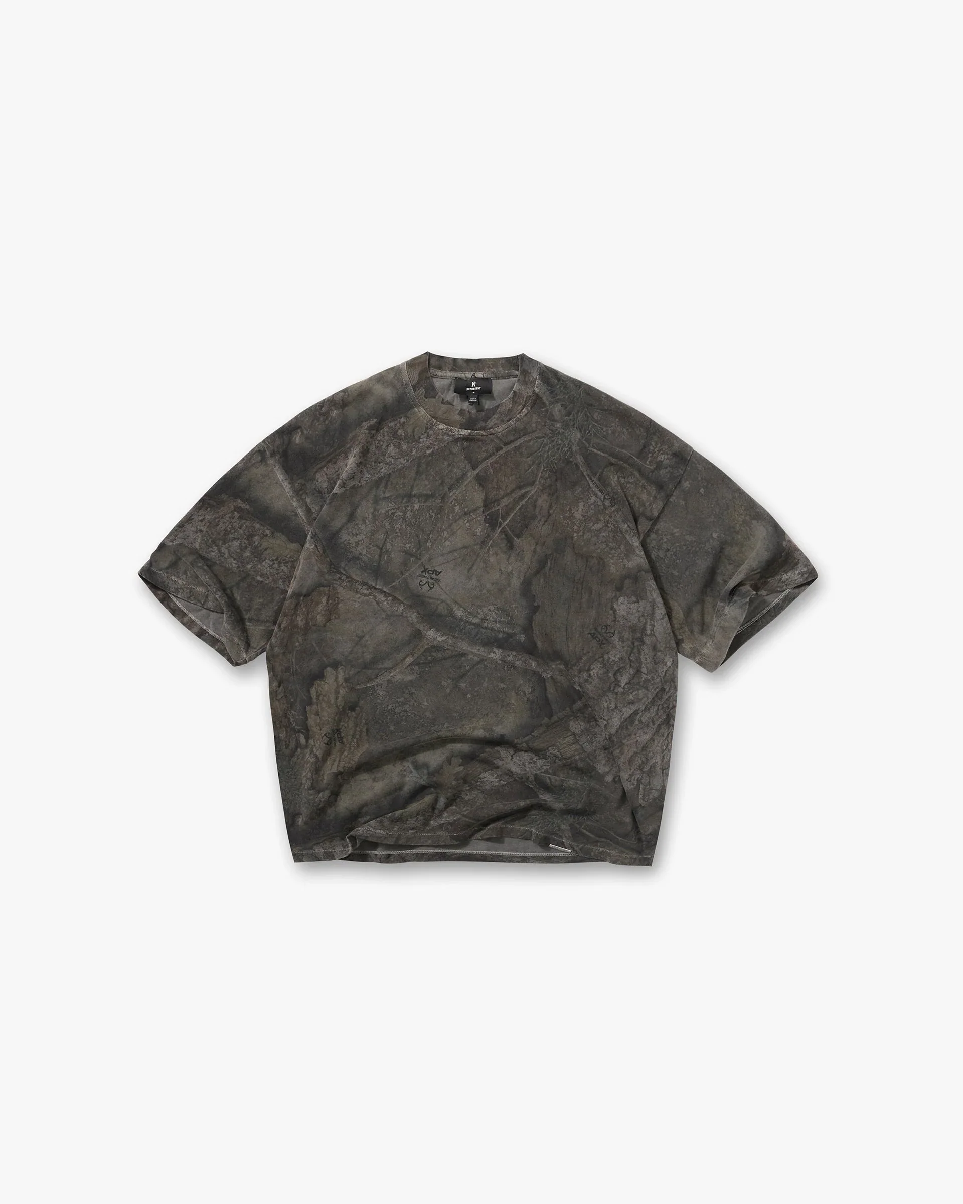 Initial Overdye Realtree® Boxy T-Shirt - Overdyed Black