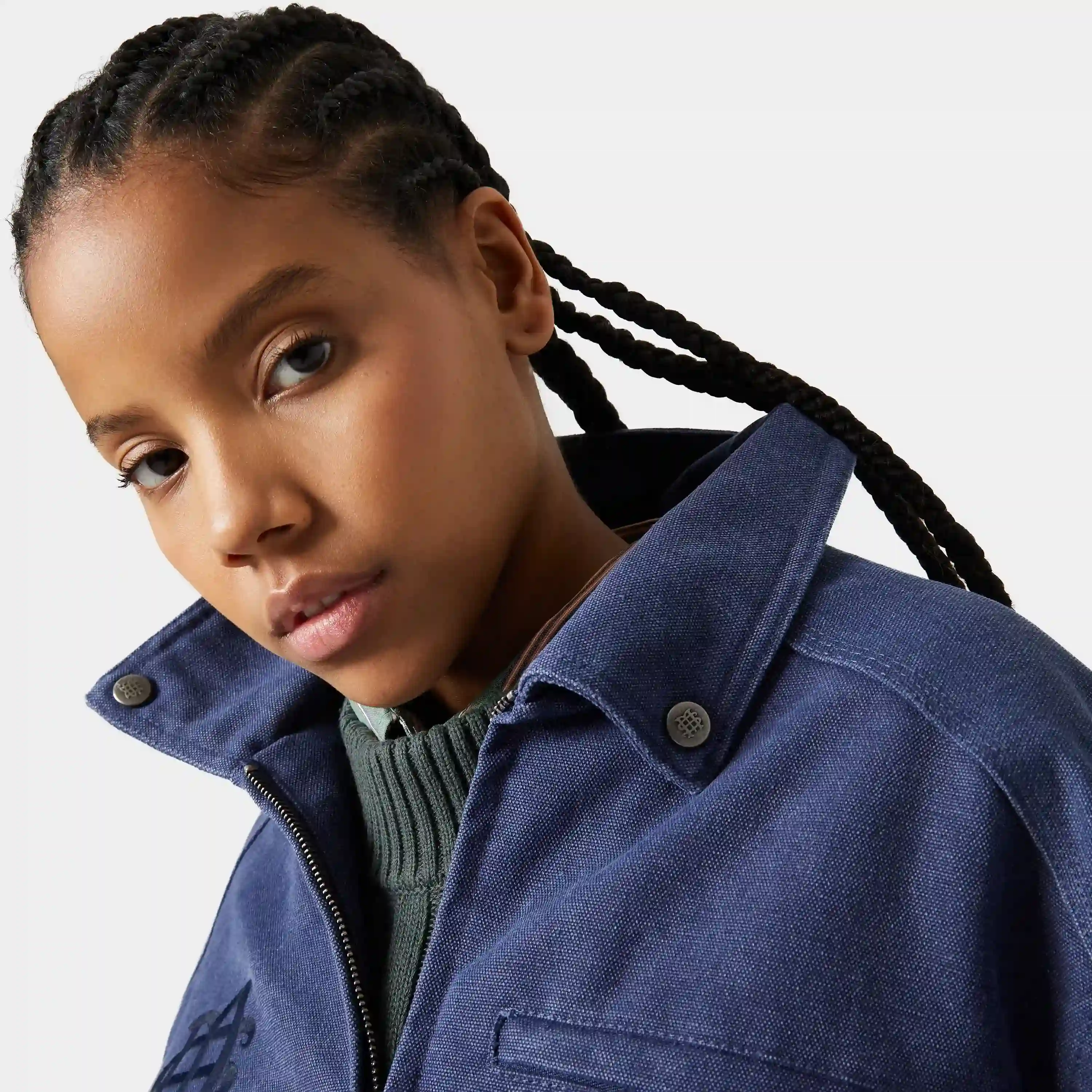 Wake Straight Navy Coat