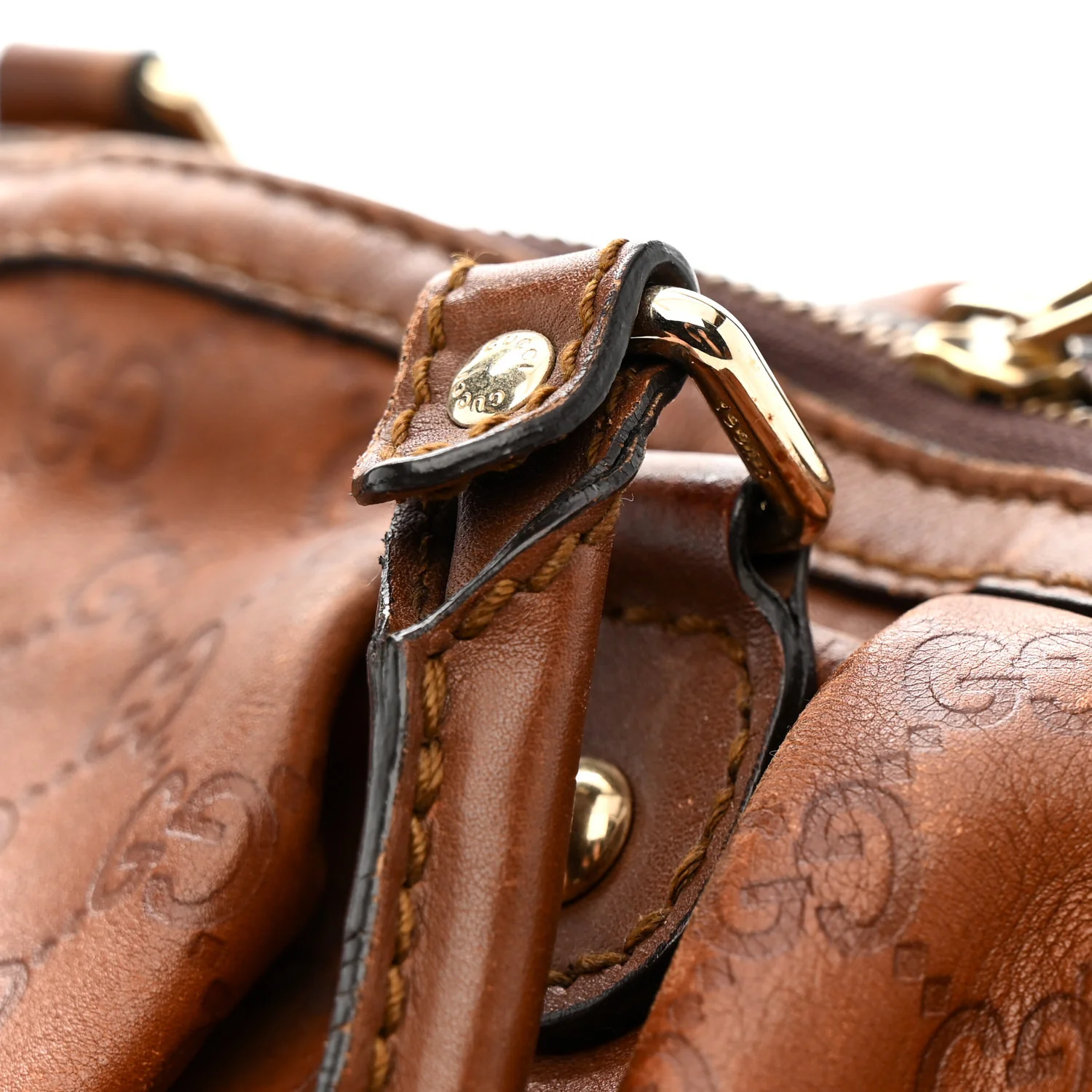 Guccissima Medium Sukey Tote Brown
