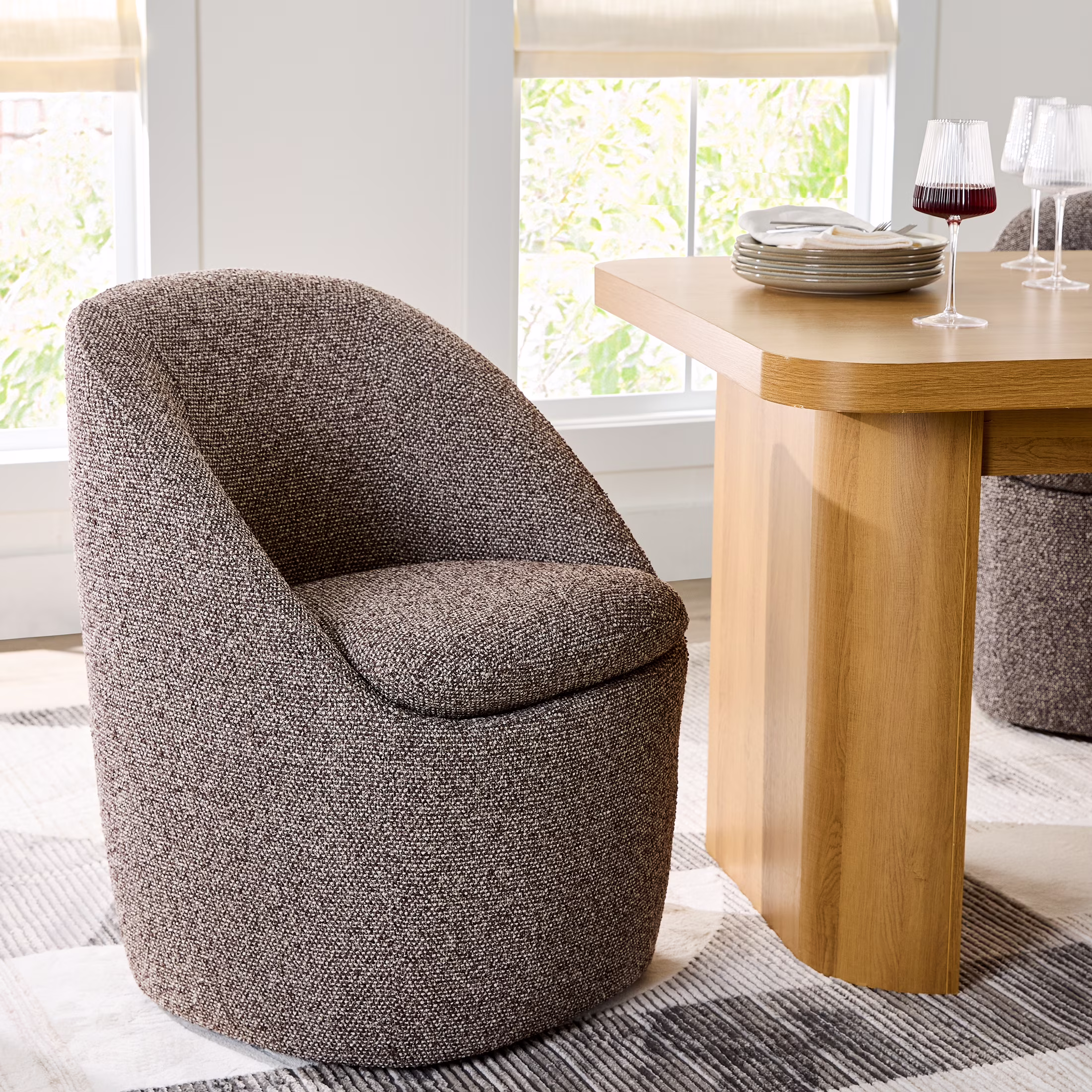 Better Homes & Gardens Mira Everywhere Dining Chairs, Blue