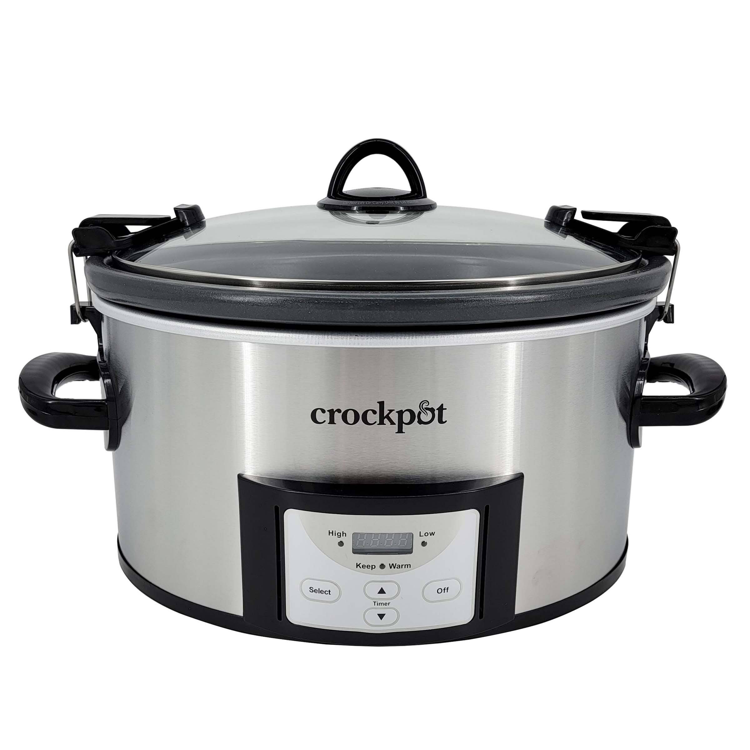 Crock-pot Cook & Carry Digital Countdown Slow Cooker, 7 Quart