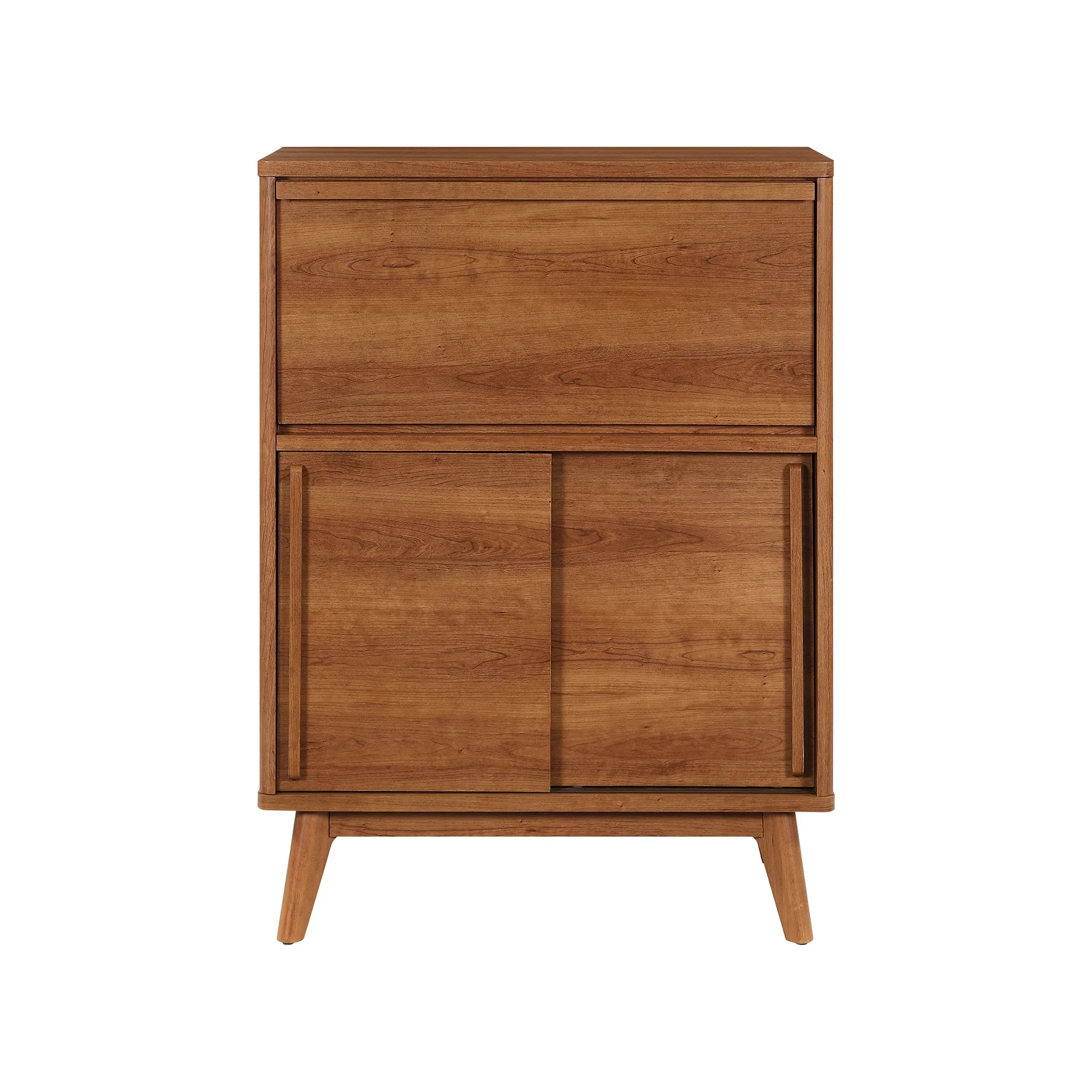 Better Homes & Gardens Greyson Bar Cabinet, Acorn Finish