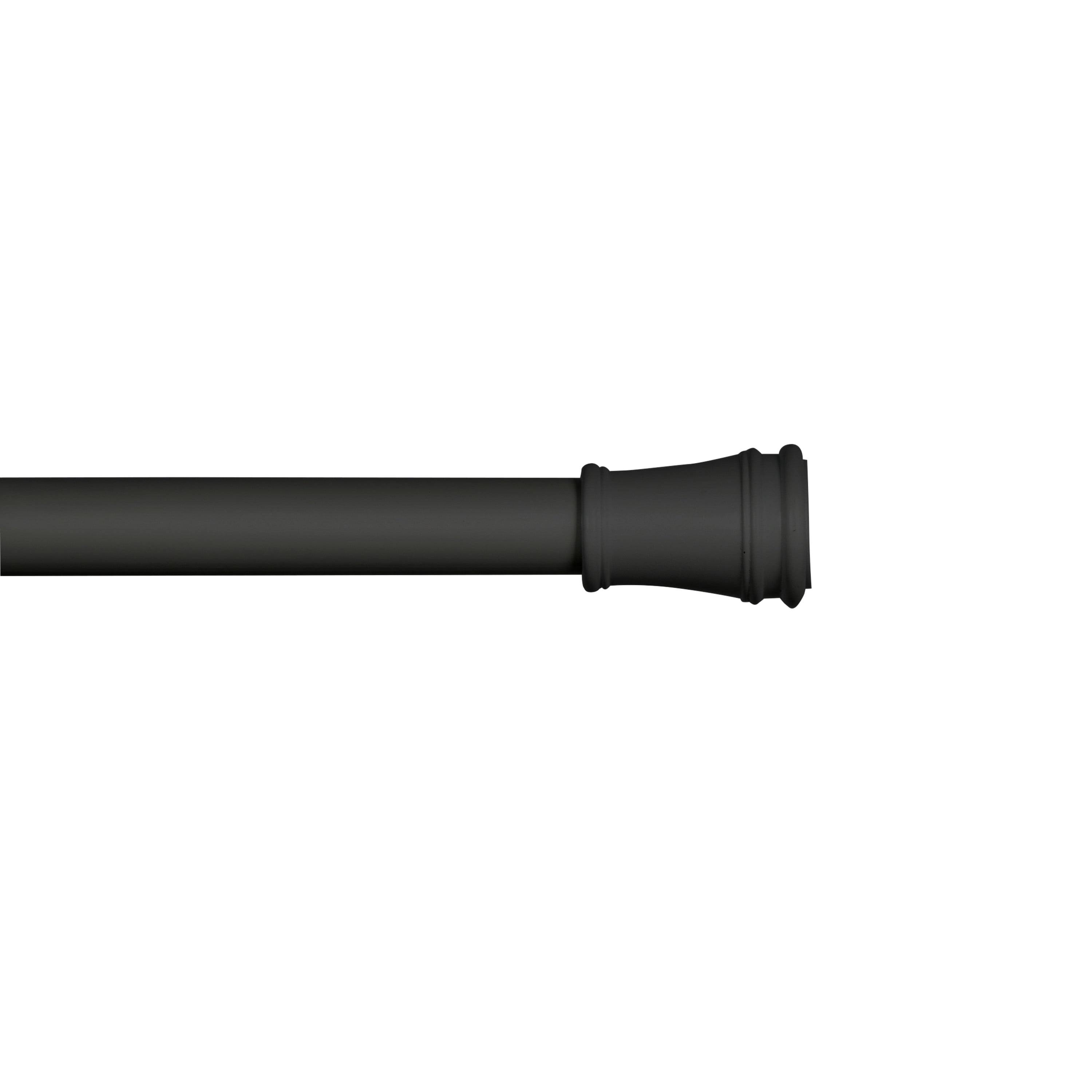 Kenney Tension Rod, No Tools, Black